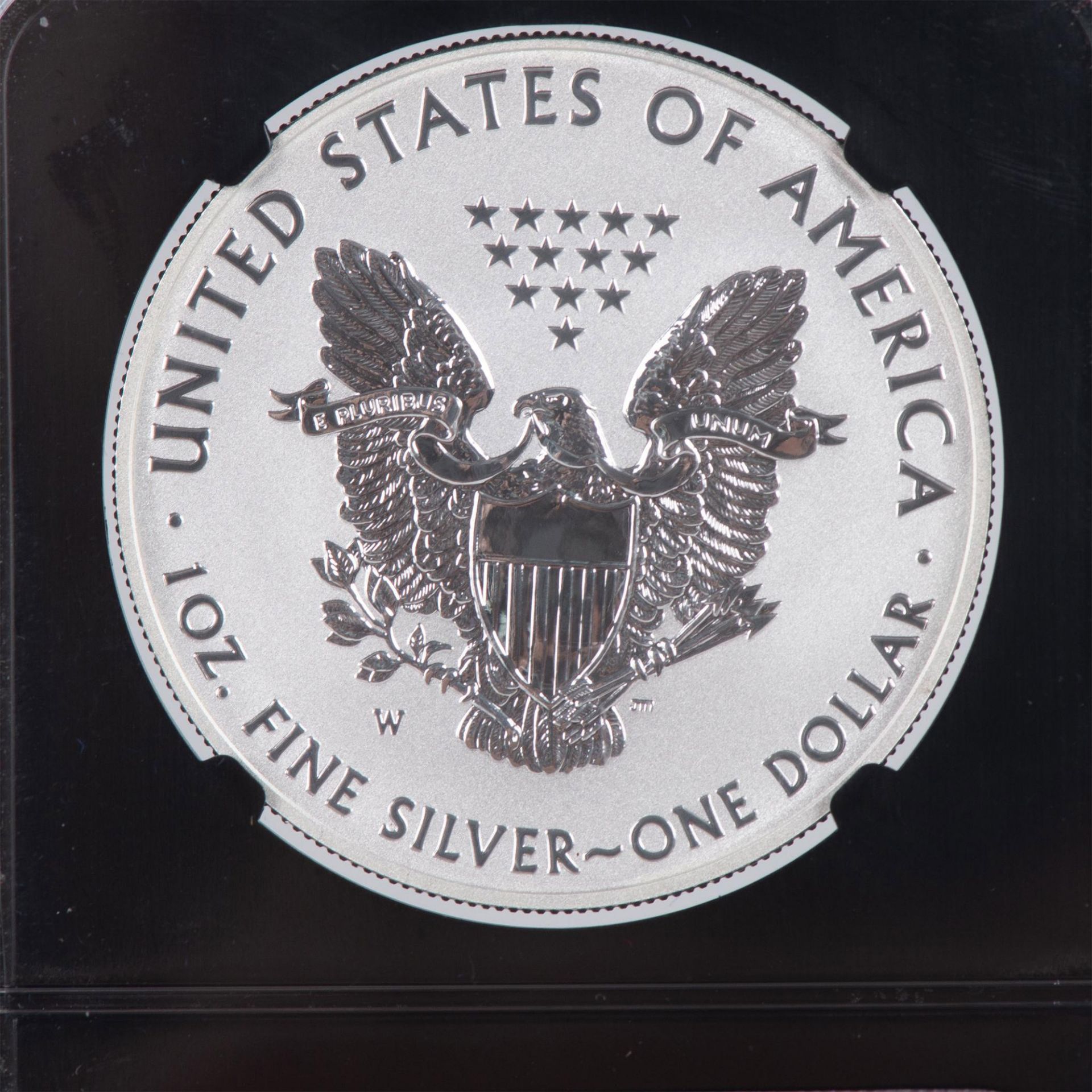 2PC 2013 SILVER EAGLE WEST POINT SET PF70 & SP70 - Image 5 of 7