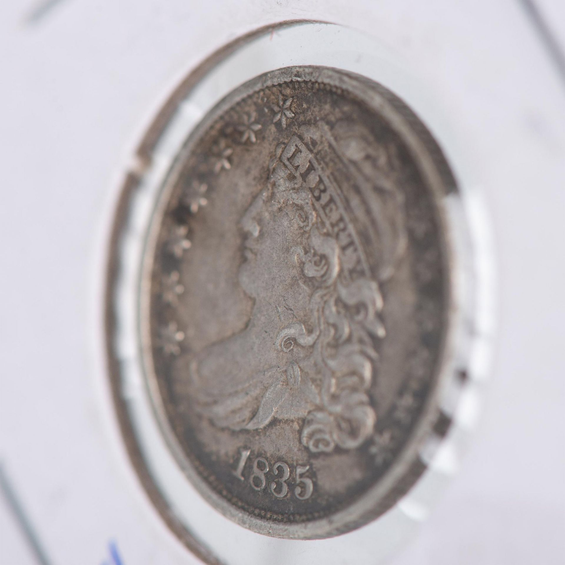 1835 CAPPED BUST US DIME EF40 - Image 5 of 5