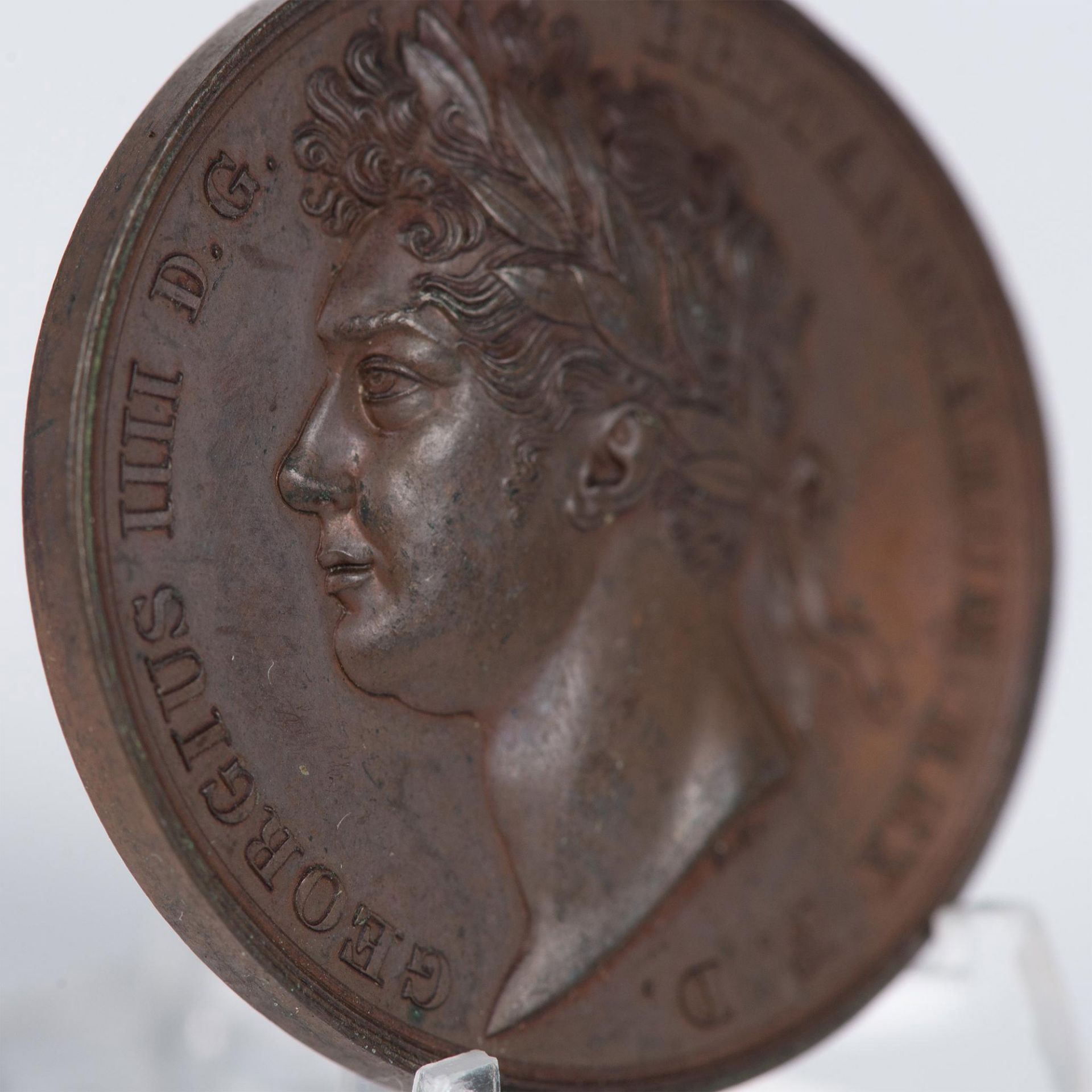 1821 GEORGE IV COPPER CORONATION MEDAL - Image 4 of 8