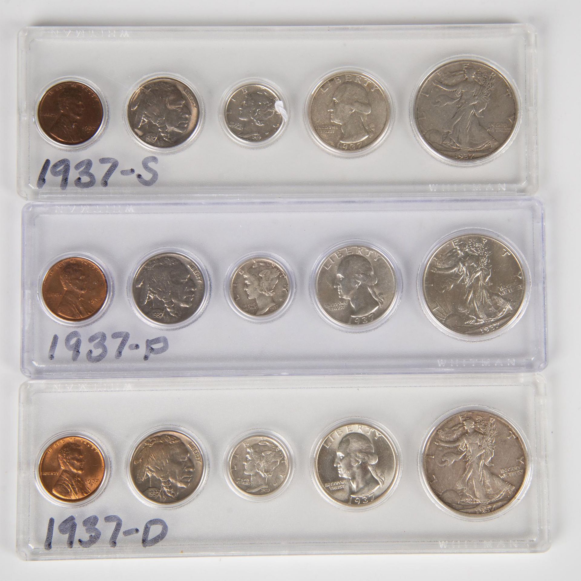 96PC COLLECTION OF COINS SPANNING 1932-1939 - Bild 4 aus 15