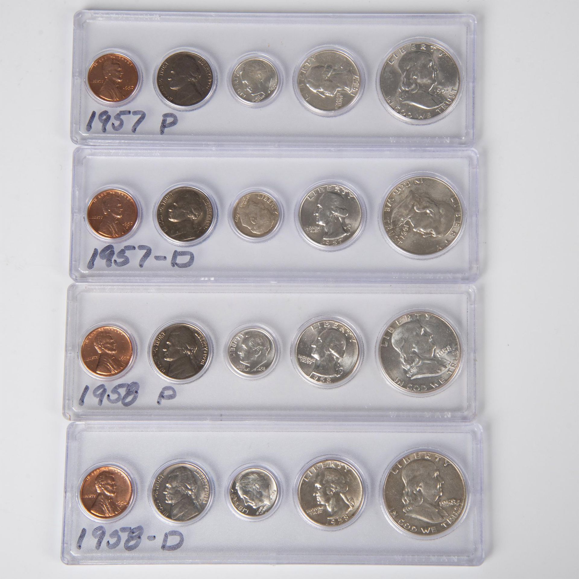 121PC COLLECTION US COINS 1950-1959 UNCIRCULATED - Image 8 of 20