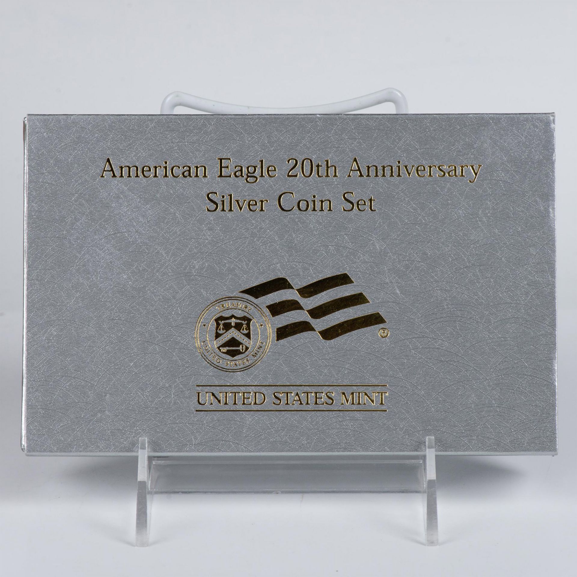 2006 3PC 20TH ANNIVERSARY SILVER COIN SET US MINT - Bild 8 aus 9