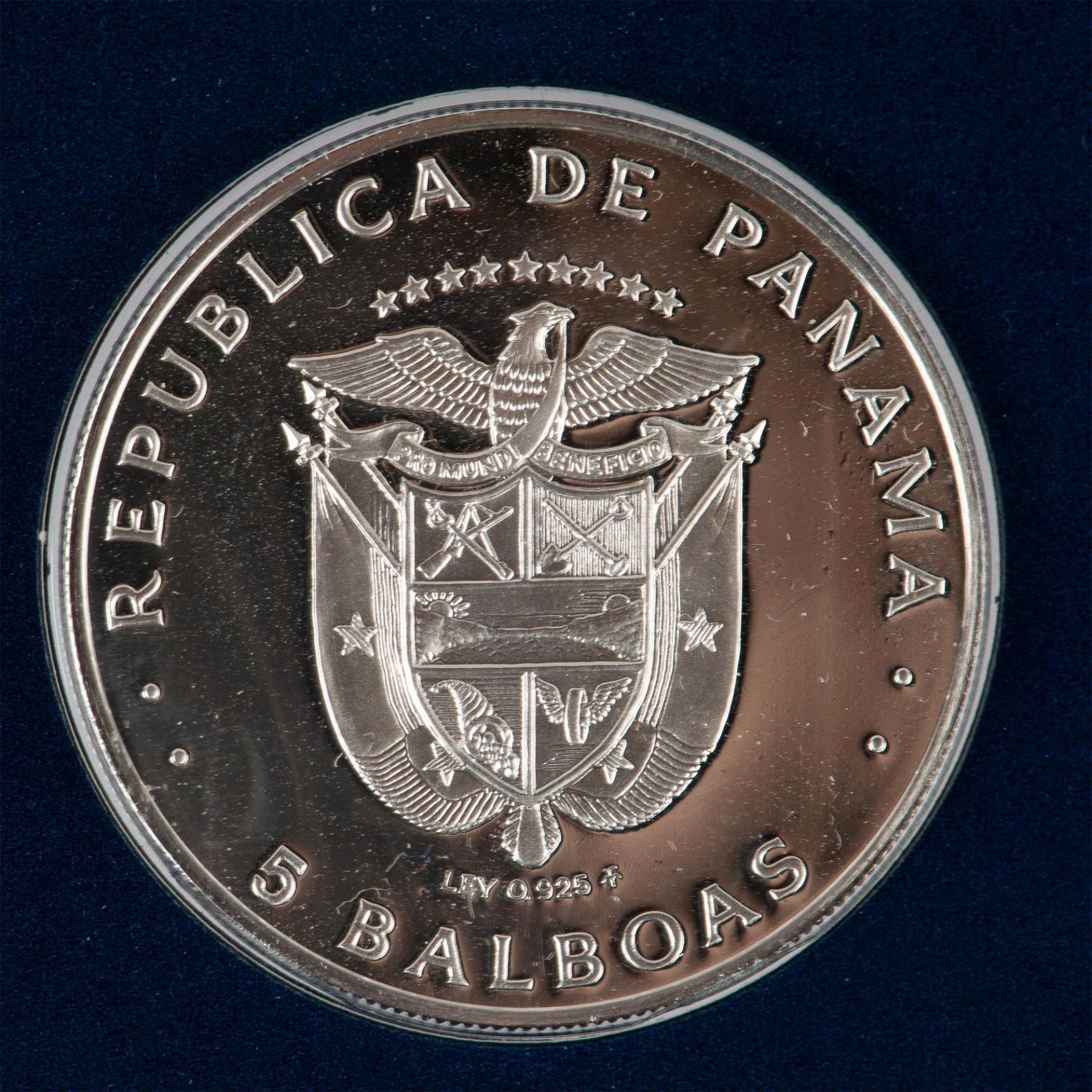 1975 REPUBLIC OF PANAMA 9PC PROOF SET - Bild 4 aus 11