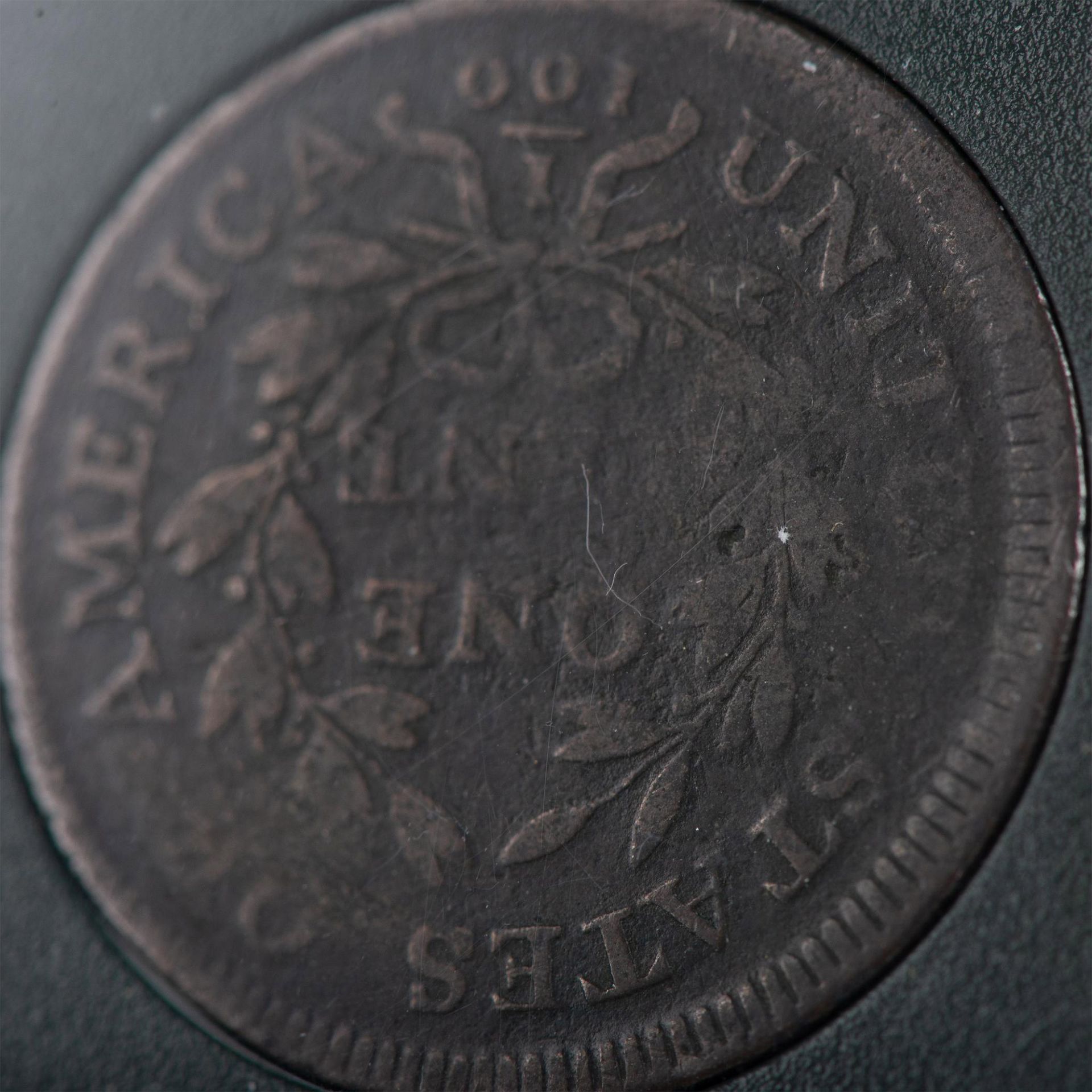 1797 LARGE 1C REVERSE WITH STEMS G4 - Image 10 of 10