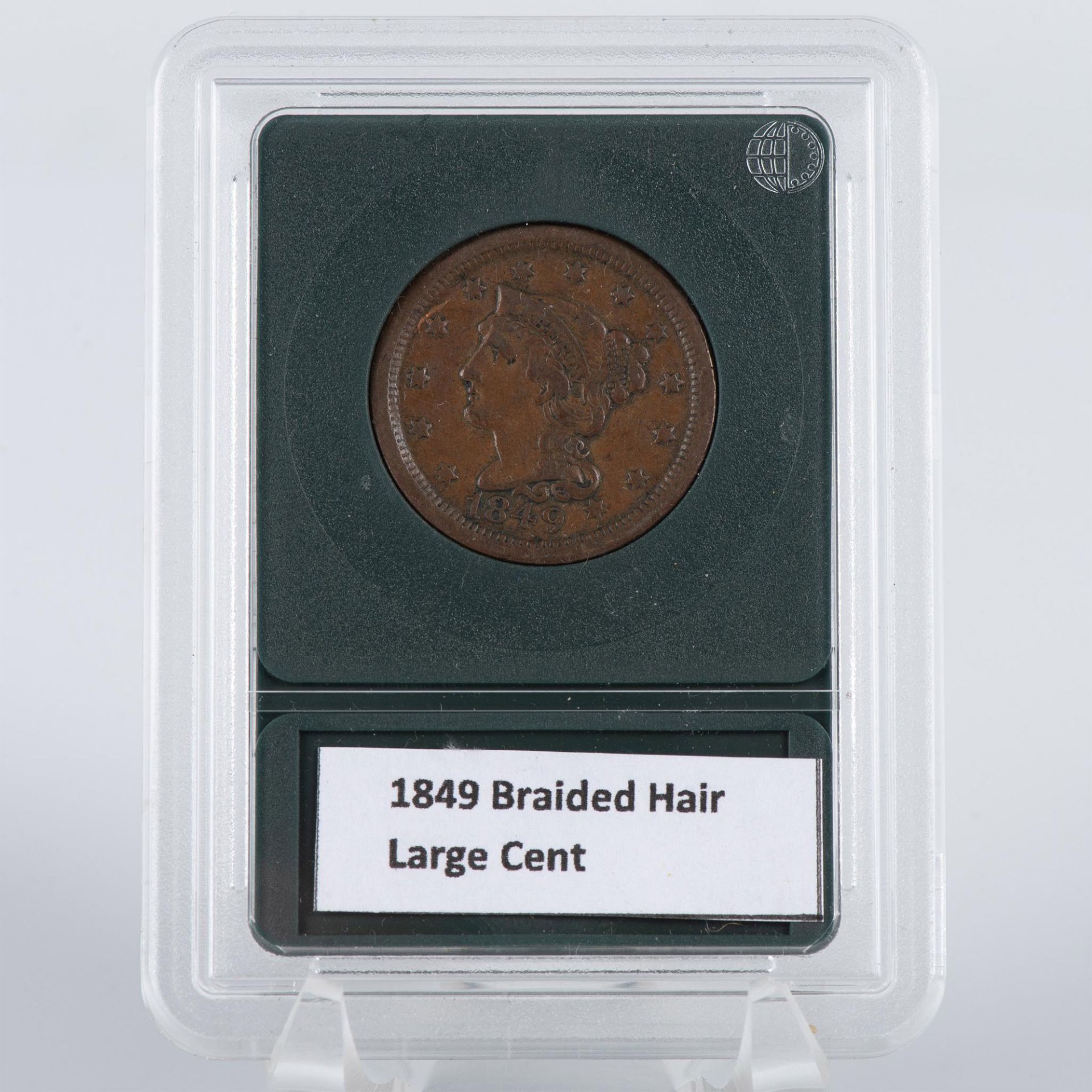 1849 US LARGE 1C BRAIDED HAIR EF40 - Bild 3 aus 6