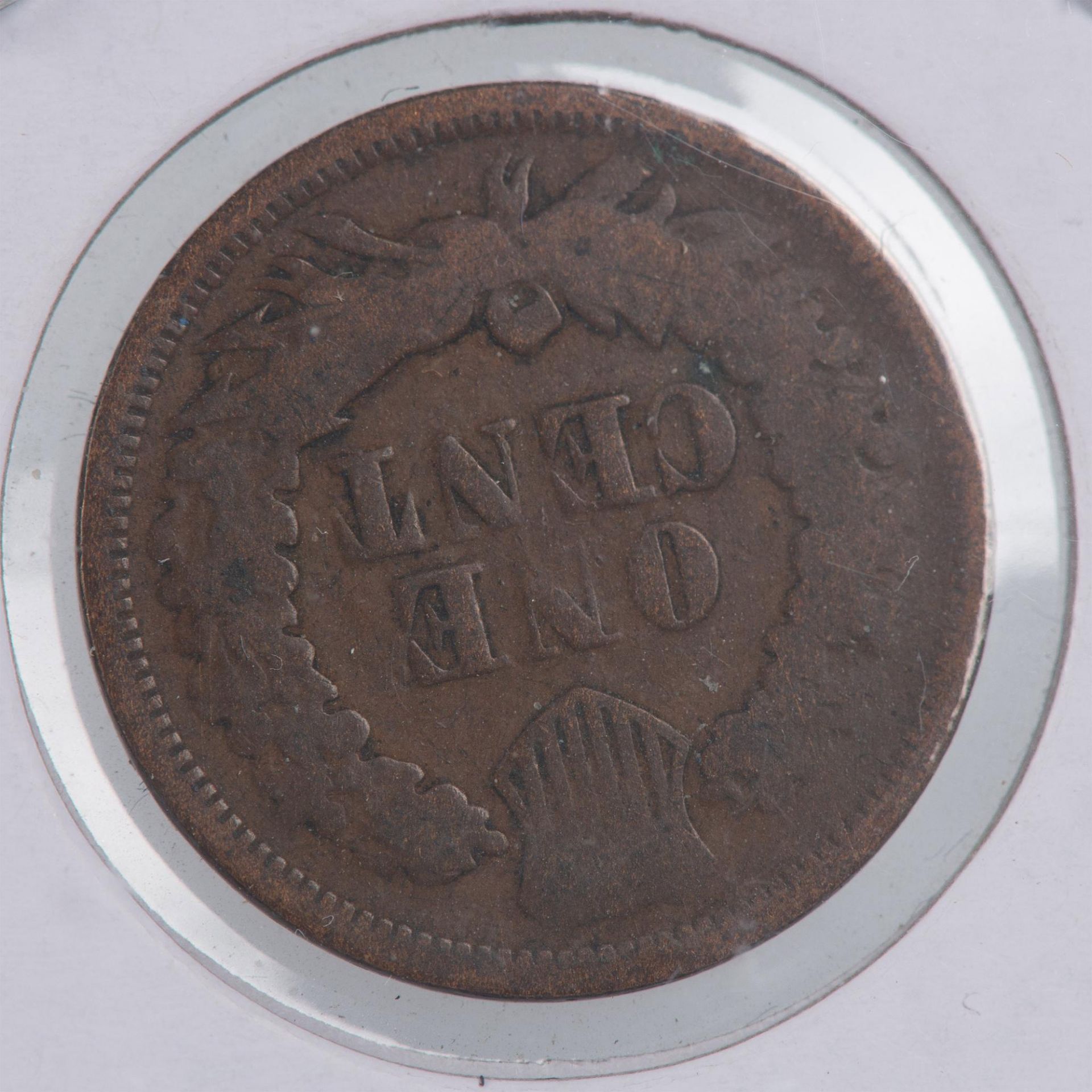 2 US INDIAN HEAD CENT COINS 1867 & 1868 FINE - Bild 5 aus 7
