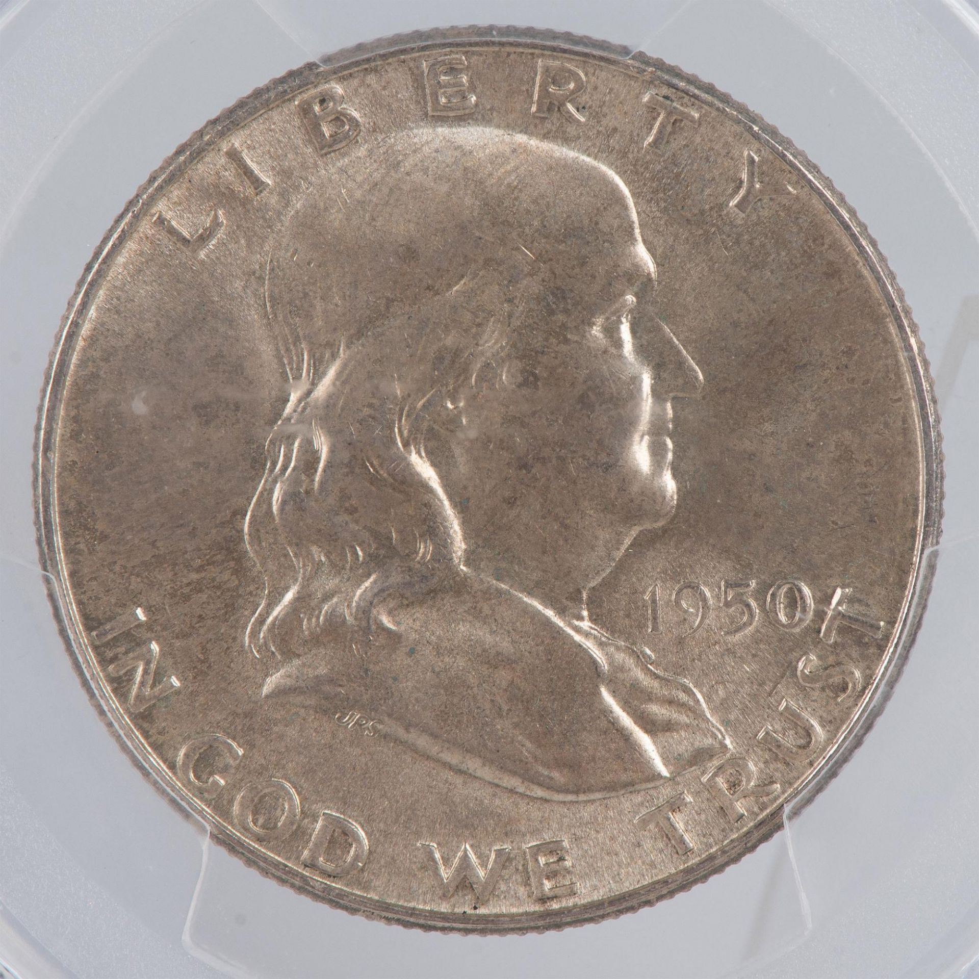 1950 US SILVER FRANKLIN HALF DOLLAR PCGS GRADED MS65 - Bild 3 aus 7