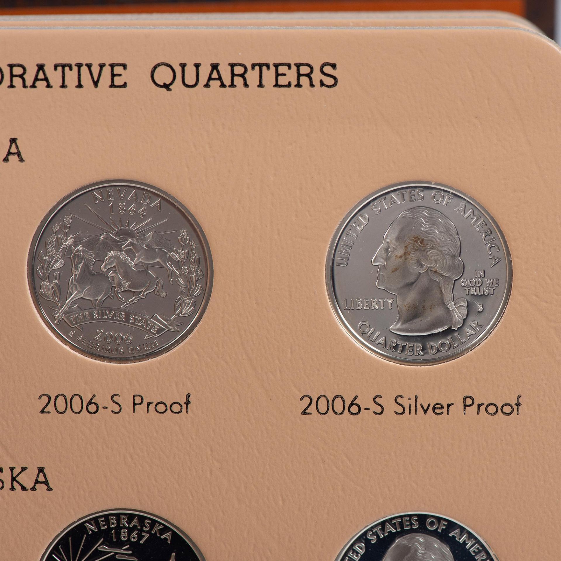 2 VOL. US QUARTERS 1999-2003 & 2004-2008 W/ SILVER PROOFS - Bild 3 aus 12