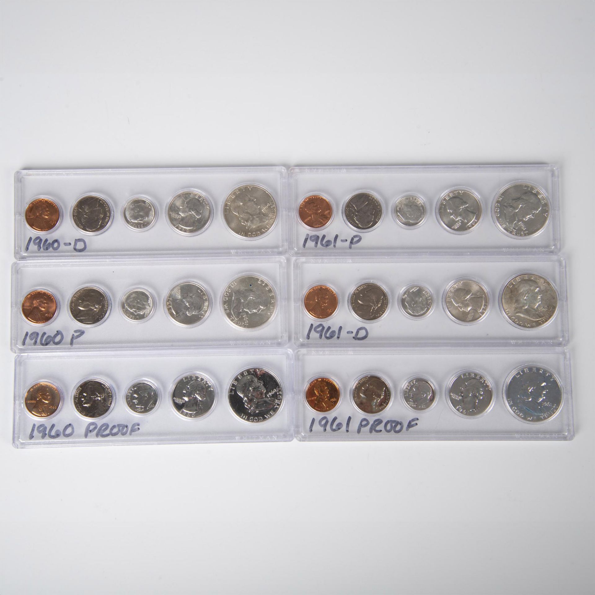 130PC COLLECTION OF US COINS SPANNING 1960-1970 - Image 3 of 6