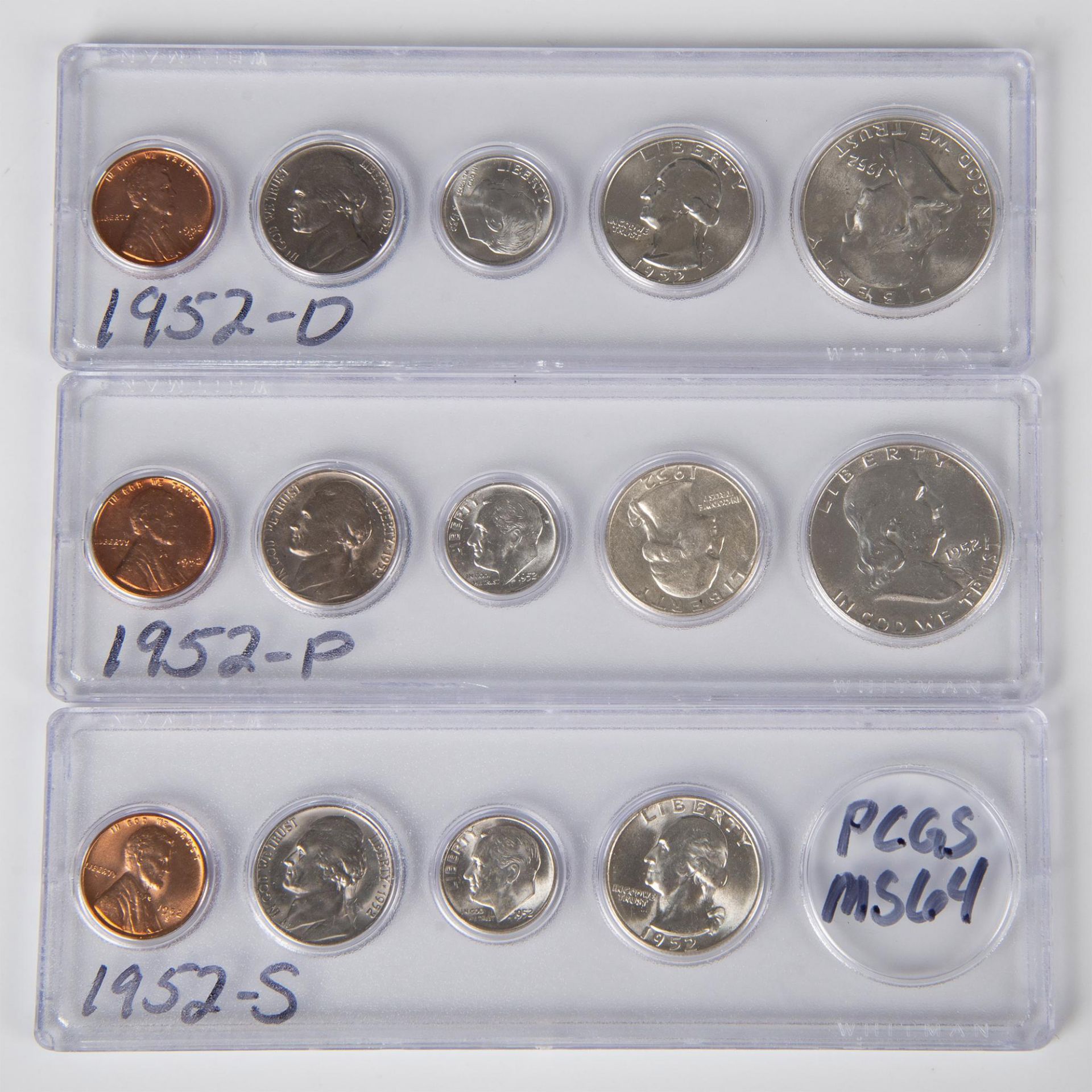 121PC COLLECTION US COINS 1950-1959 UNCIRCULATED - Bild 9 aus 20