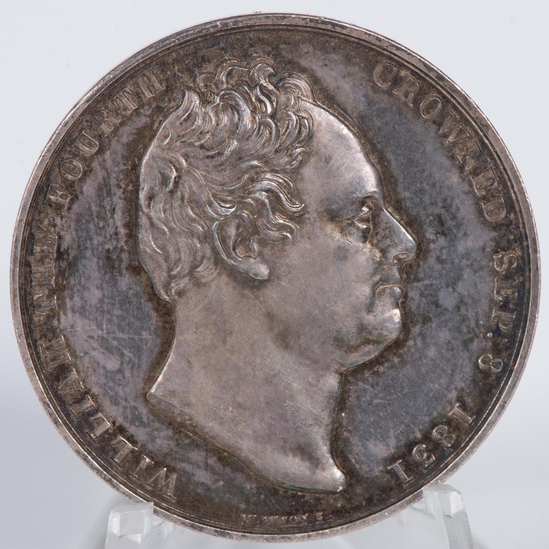 1831 SILVER MEDAL CORONATION WILLIAM IV