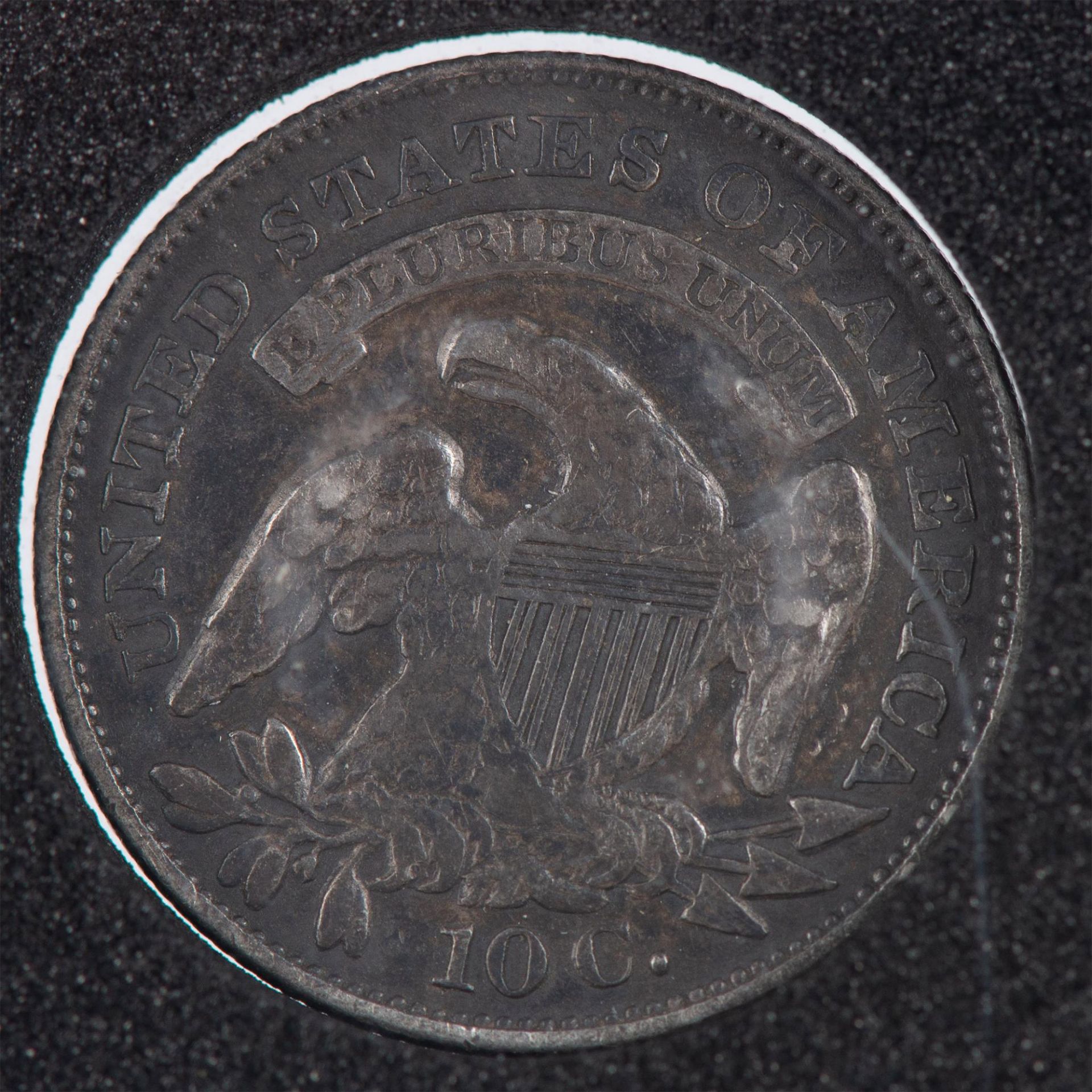1834 US LIBERTY CAP DIME SMALL 4 VF35 - Image 4 of 6