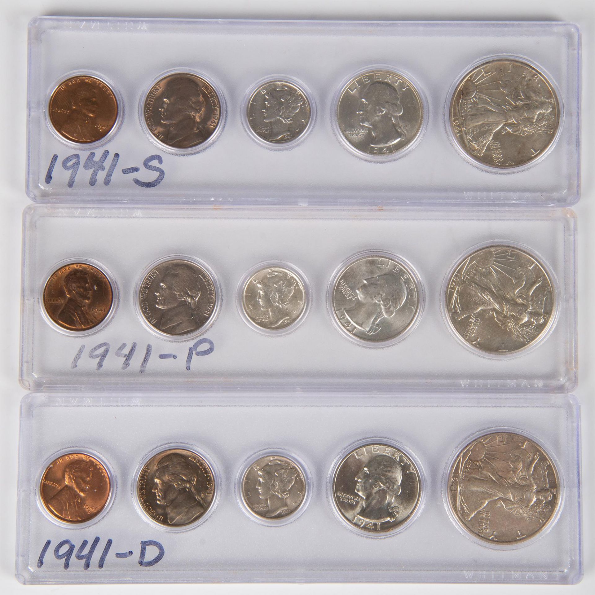152PC COLLECTION OF US COINS FROM YEARS 1940-1949 - Image 7 of 20