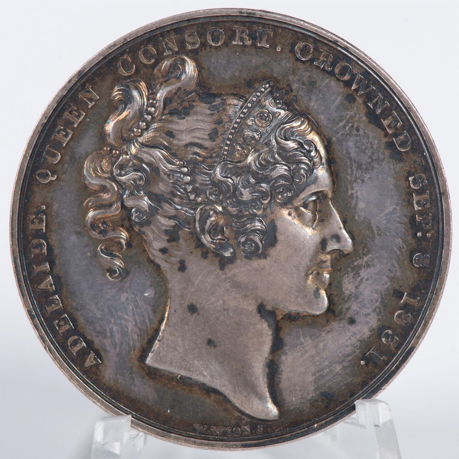 1831 SILVER MEDAL CORONATION WILLIAM IV - Image 2 of 6