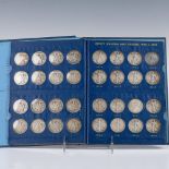 COMPLETE SET OF LIBERTY WALKING HALF DOLLAR COINS