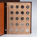 2 VOL. US QUARTERS 1999-2003 & 2004-2008 W/ SILVER PROOFS