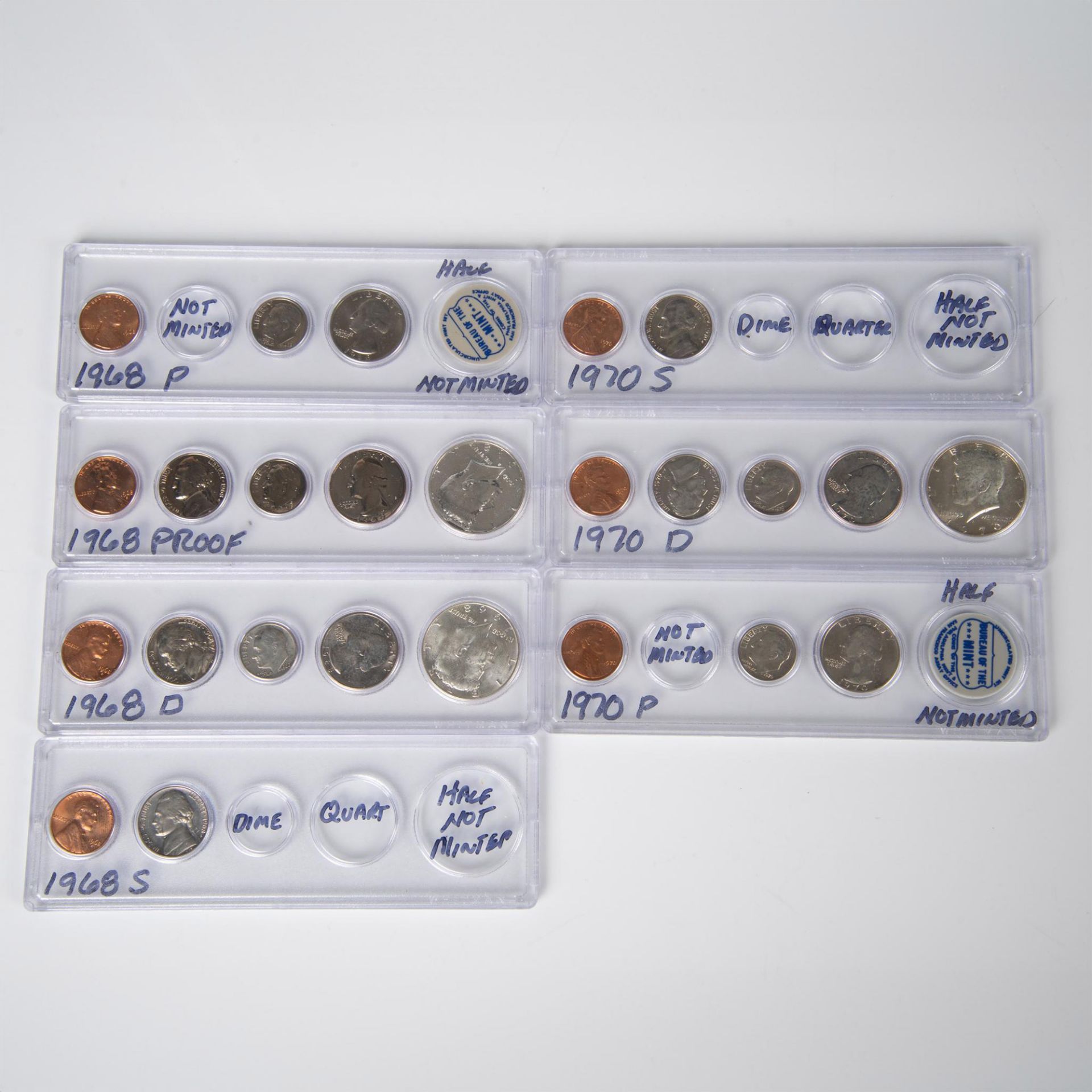 130PC COLLECTION OF US COINS SPANNING 1960-1970 - Image 6 of 6