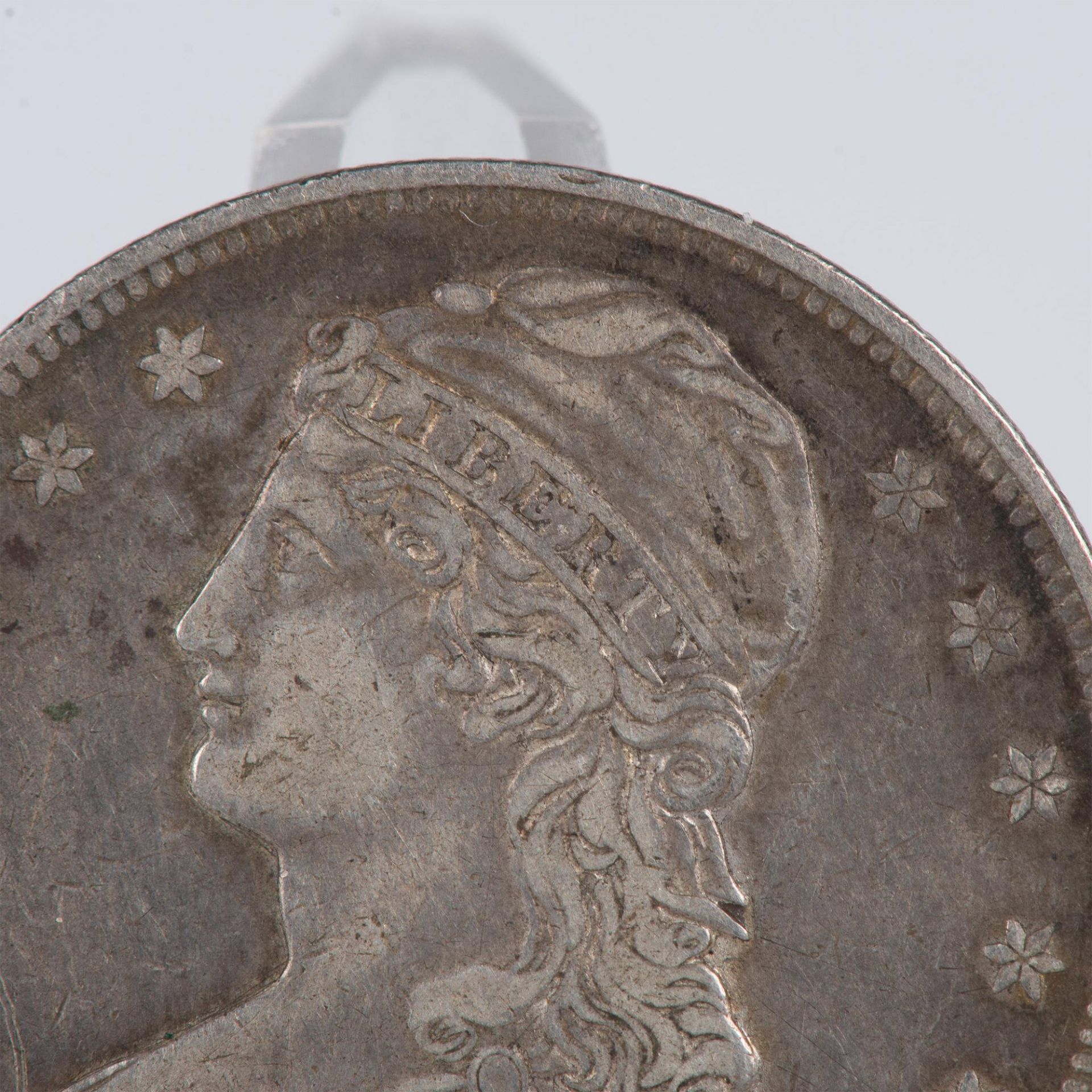 1837 CAPPED BUST HALF DOLLAR VF35 - Image 4 of 10