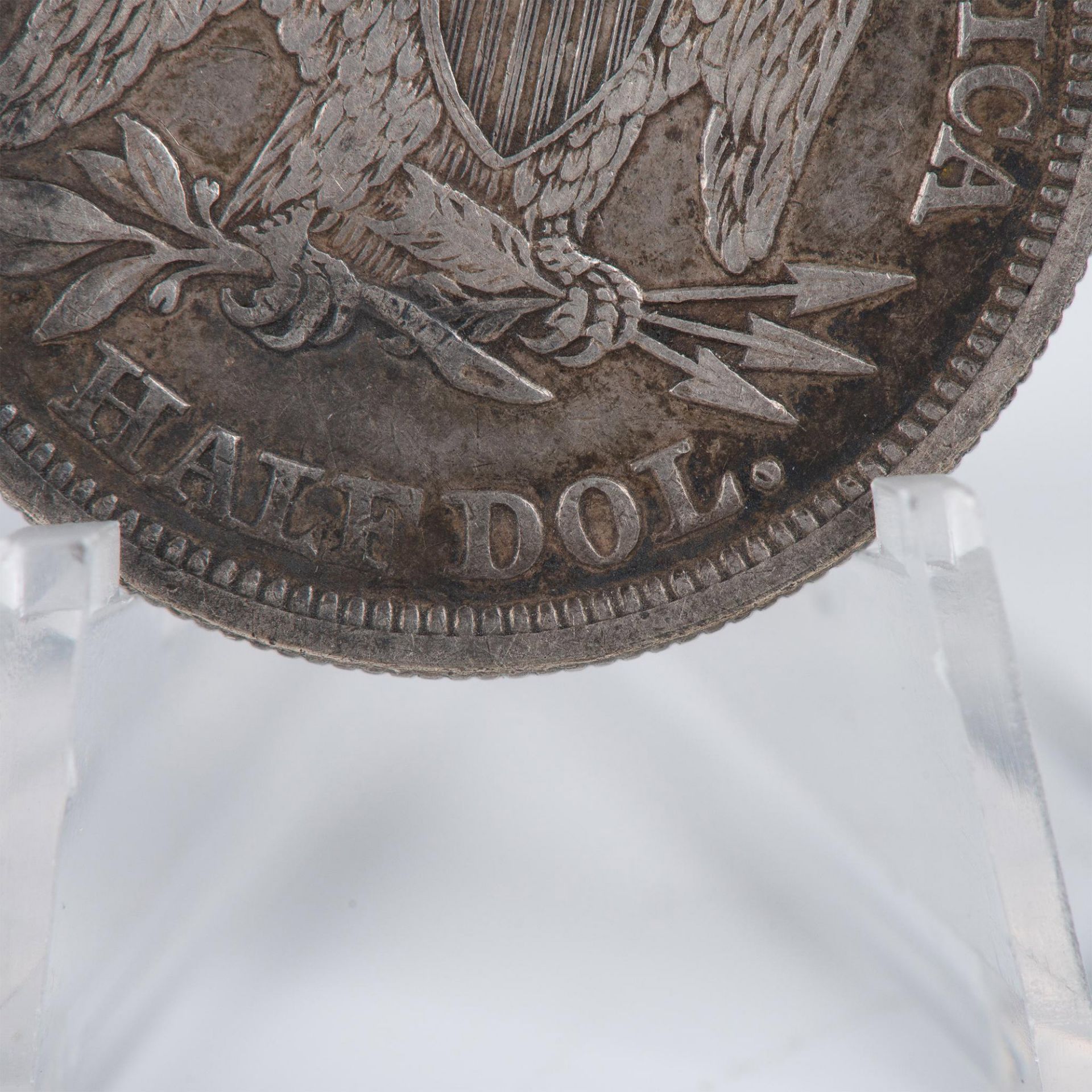 1859 SEATED LIBERTY US HALF DOLLAR AU50 - Bild 7 aus 11