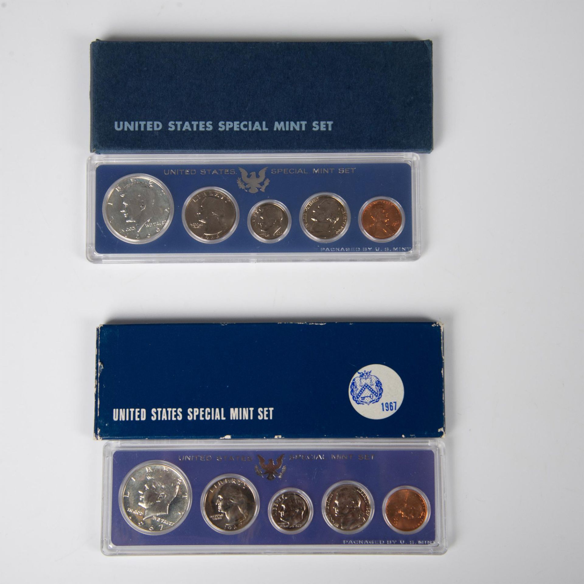 130PC COLLECTION OF US COINS SPANNING 1960-1970 - Bild 2 aus 6