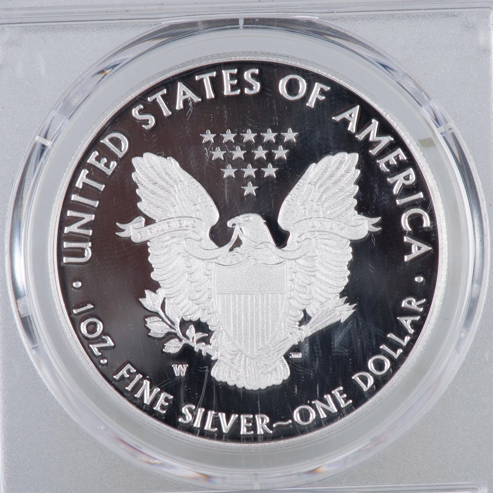 2020 W 1OZ V75 PR70 DCAM SILVER EAGLE - Image 4 of 5