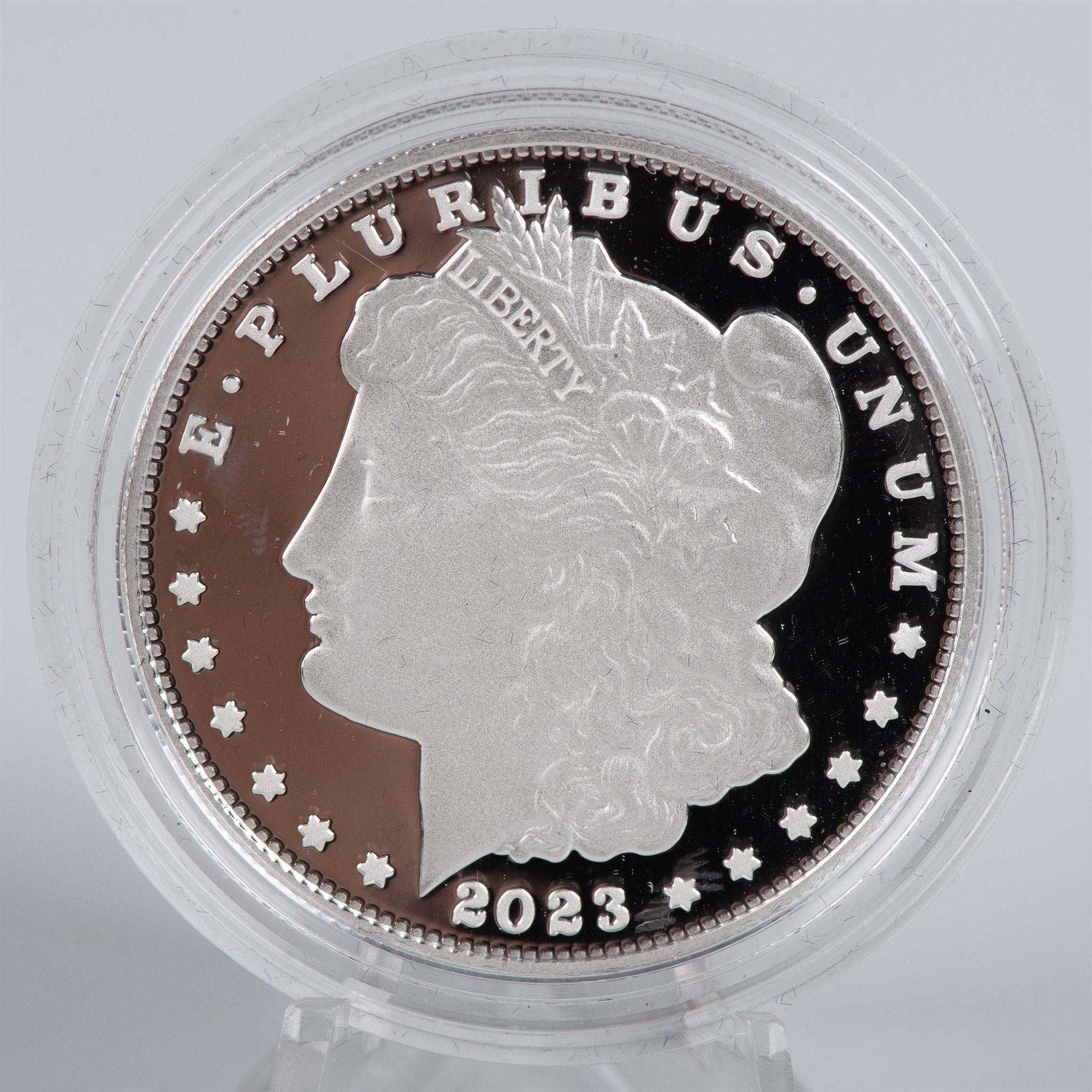 2023 US MINT SILVER PEACE DOLLAR AND SILVER MORGAN DOLLAR - Image 2 of 5