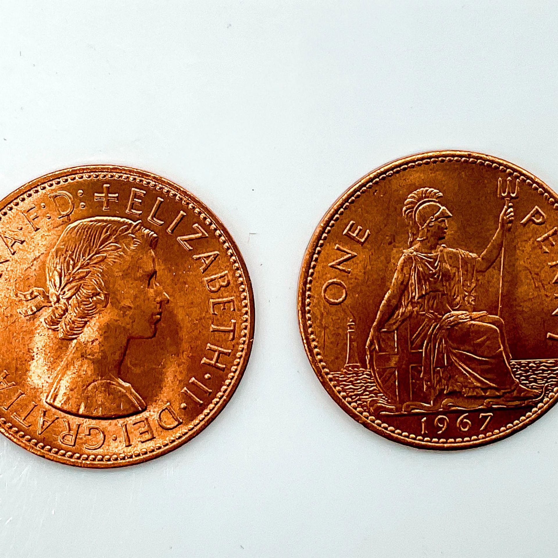 1967 Queen Elizabeth II Collection Bank Roll - Image 2 of 2