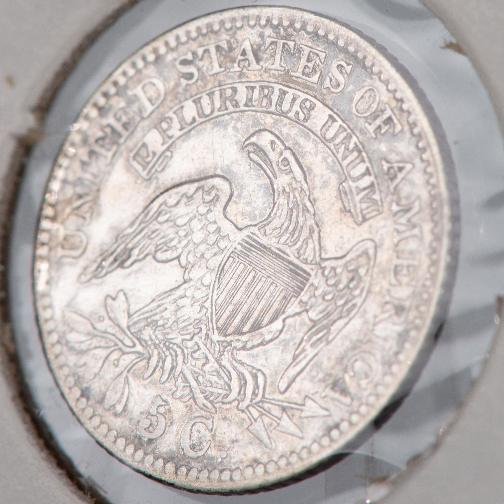 1829 US LIBERTY CAPPED BUST 5C COIN EF45 - Image 3 of 3