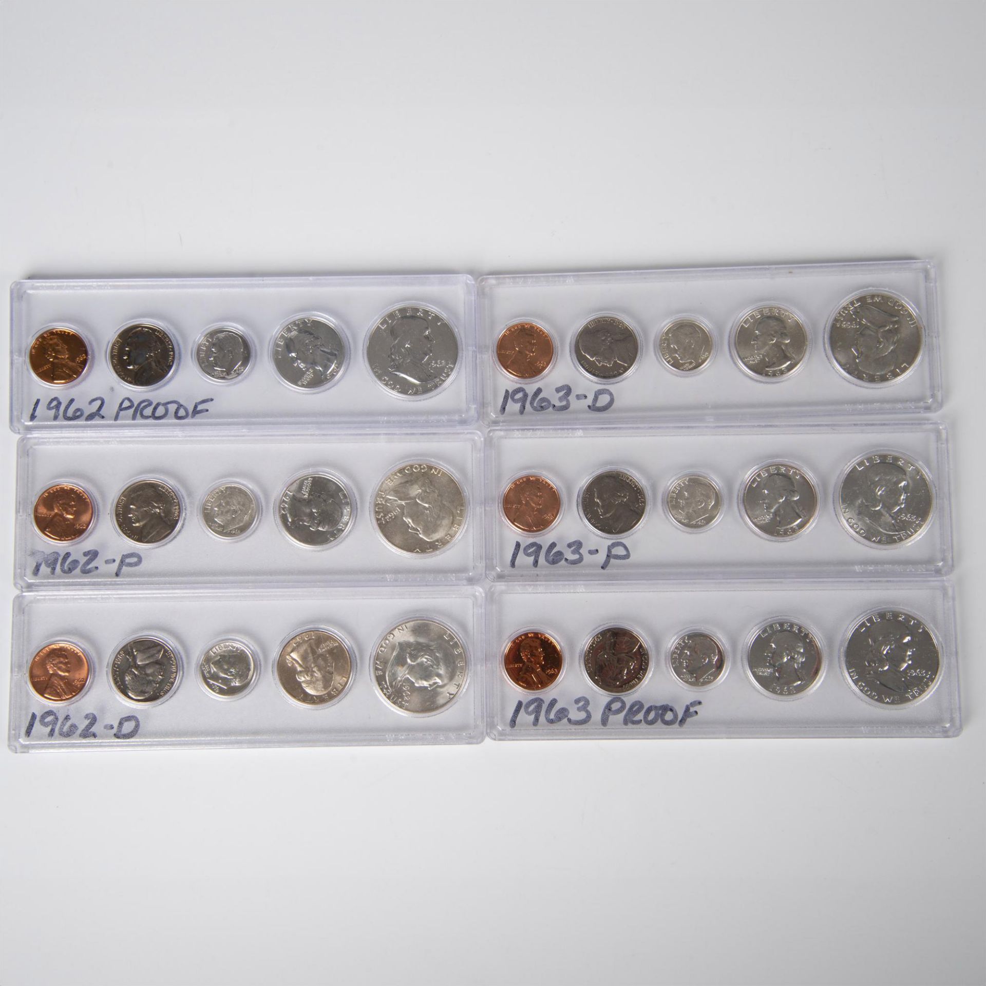 130PC COLLECTION OF US COINS SPANNING 1960-1970 - Image 4 of 6