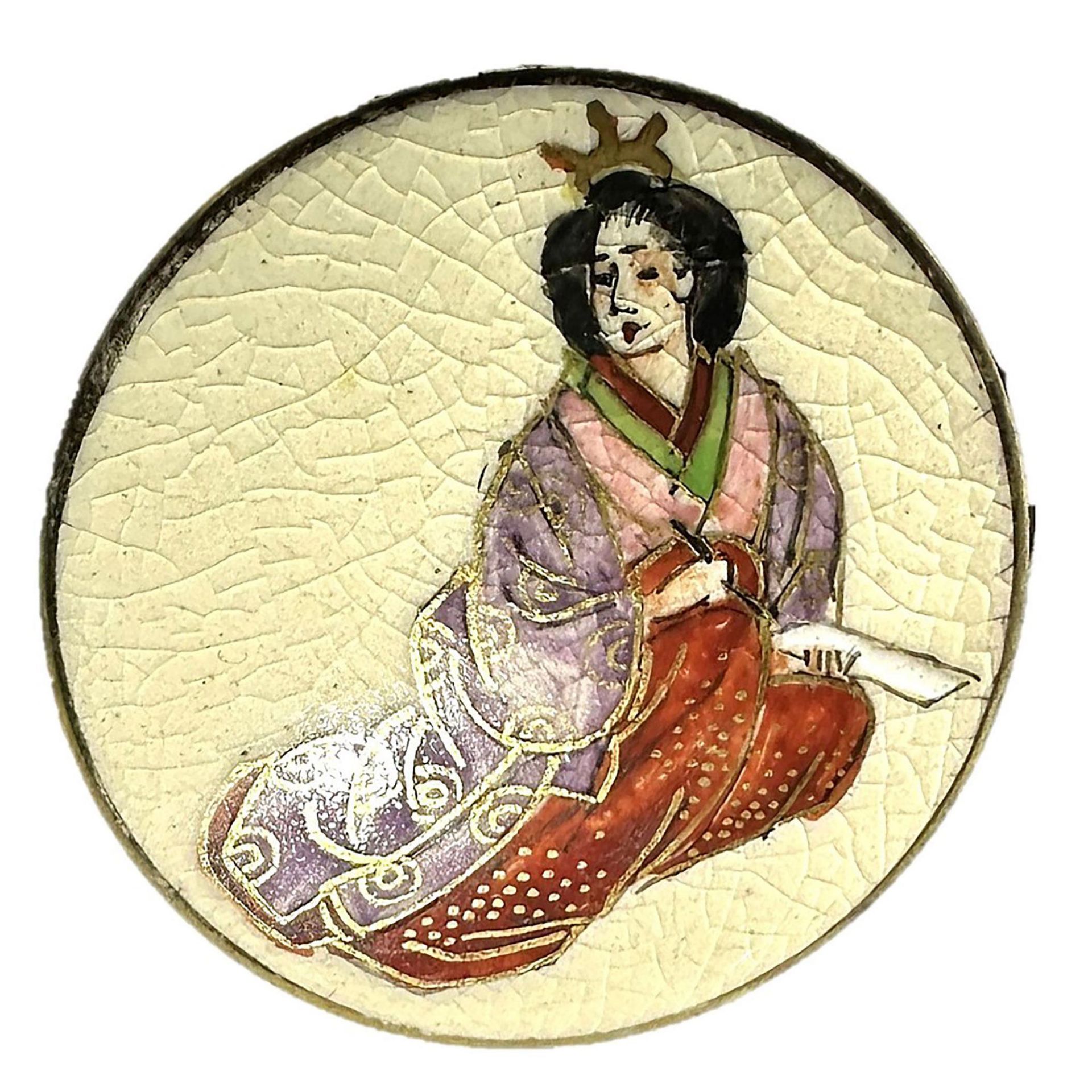 A small card of division three Satsuma buttons - Image 3 of 6