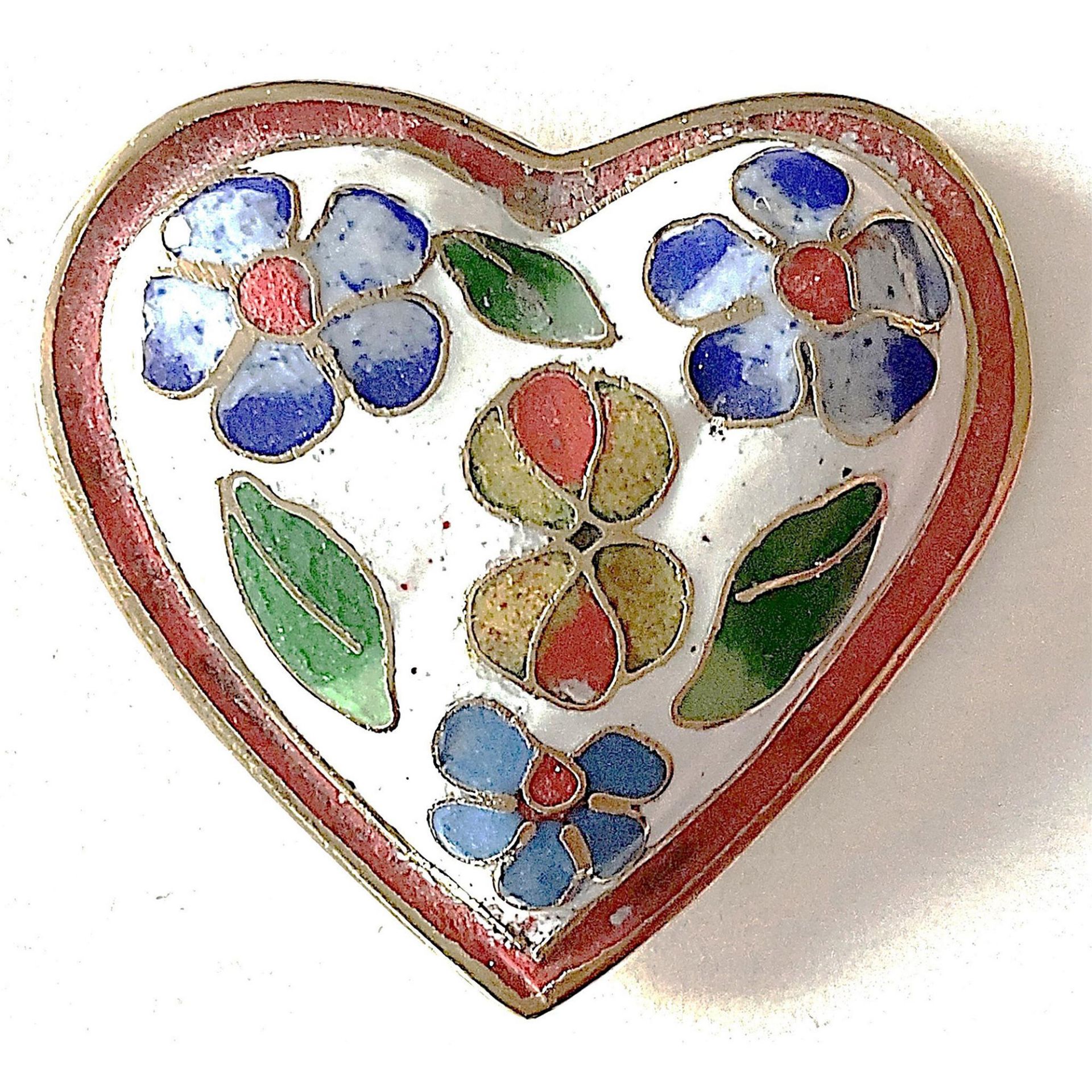 A small card of division three Chinese enamel buttons - Image 4 of 5