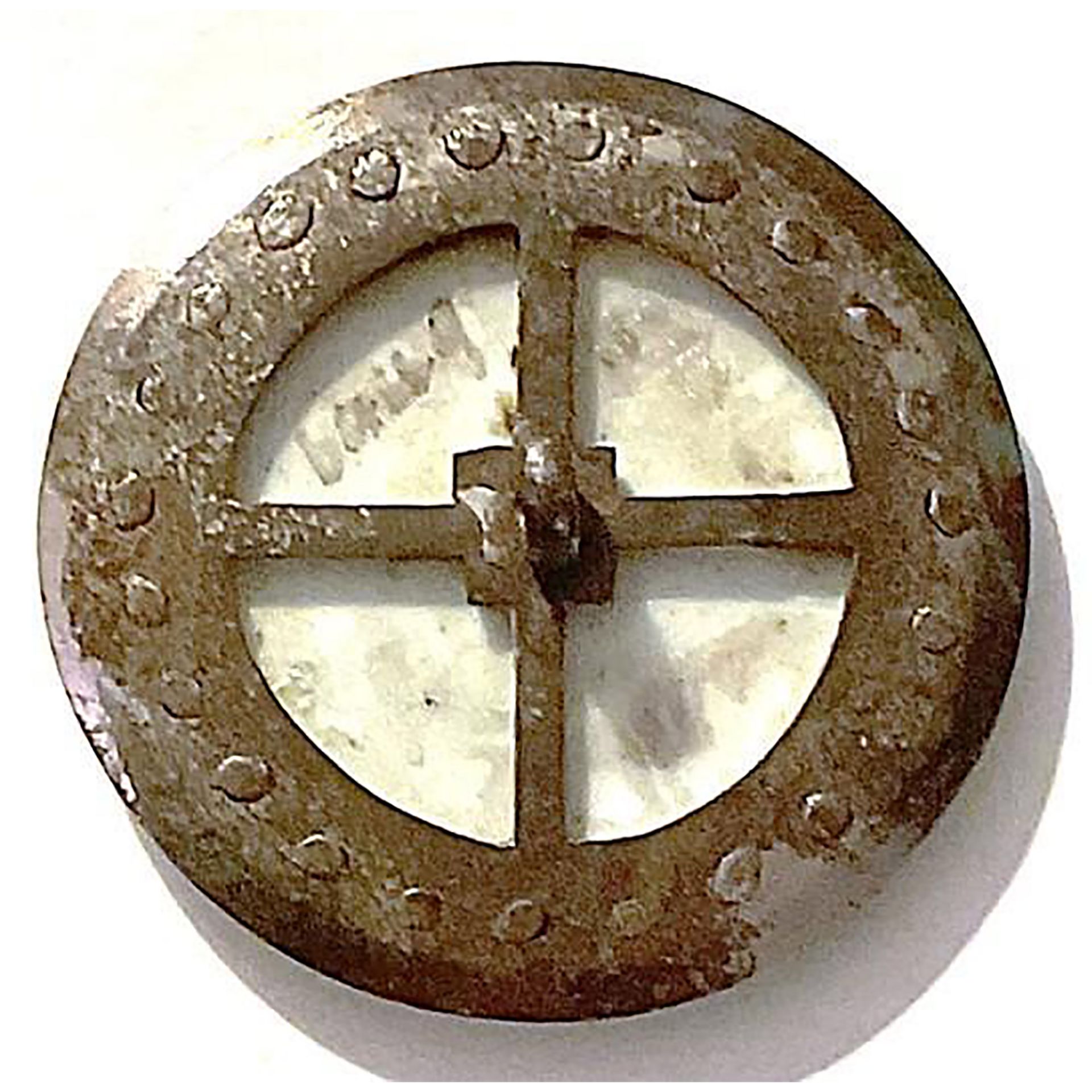 A division one pictorial Wedgwood button - Image 2 of 2