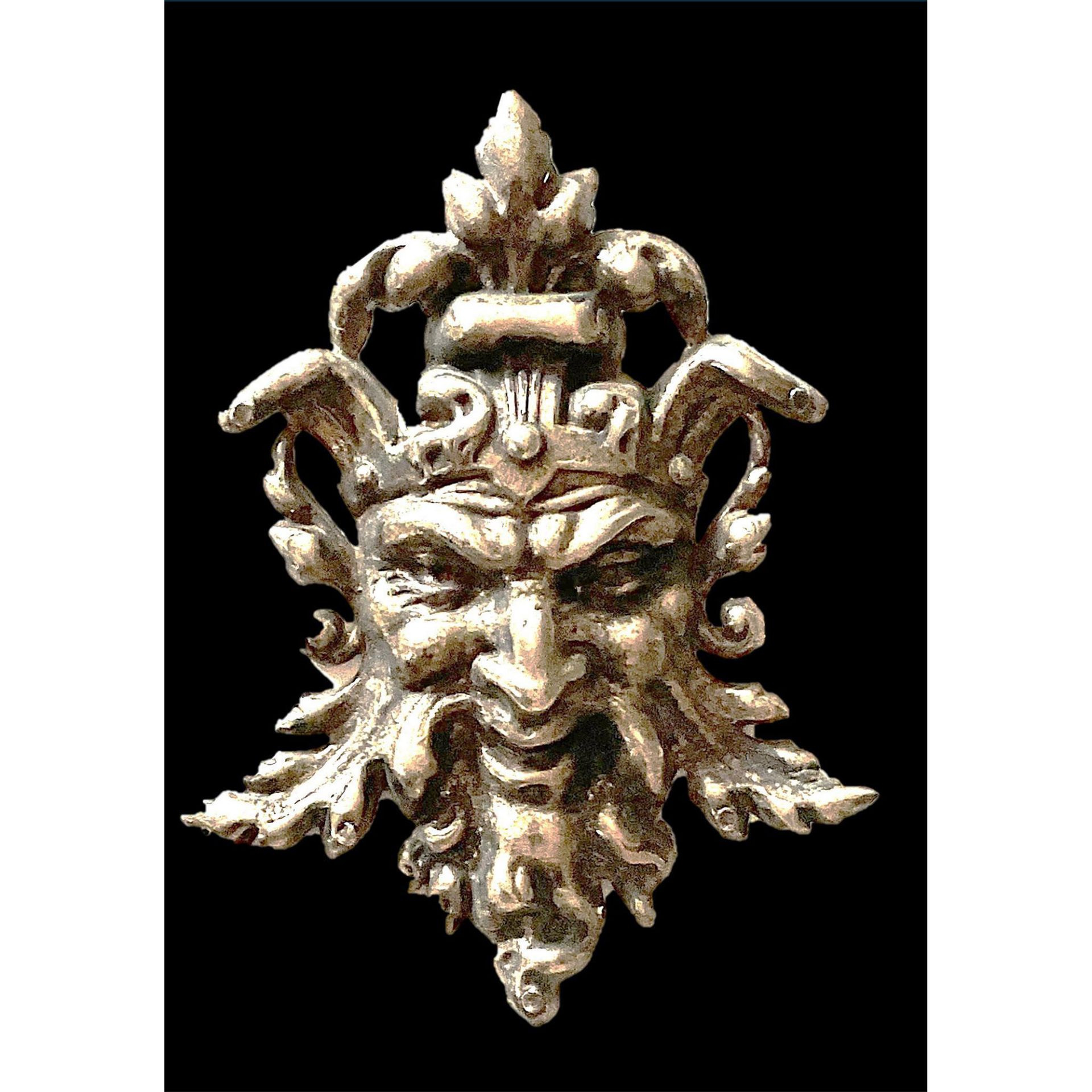 A small card of division one "Greenman" buttons. - Bild 2 aus 4