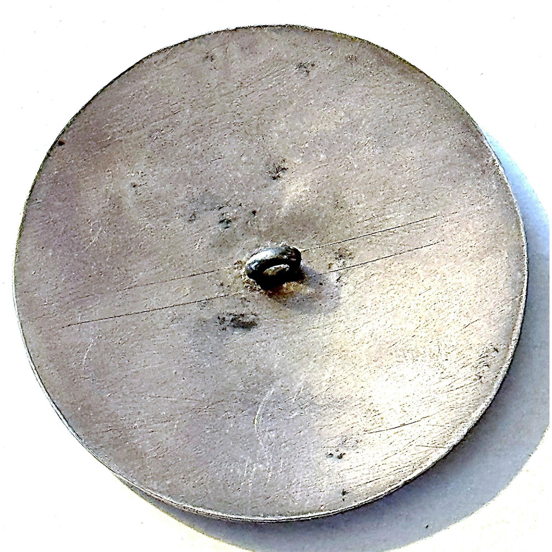 A division three pictorial silver button - Bild 2 aus 2