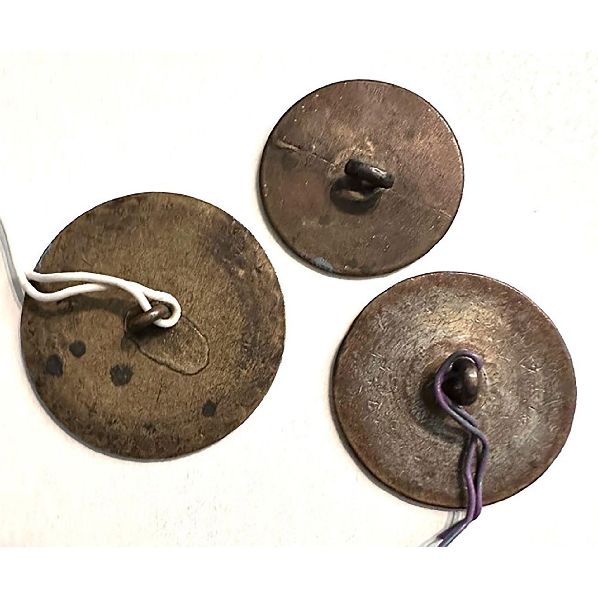 A small card of division one early copper buttons - Image 5 of 5