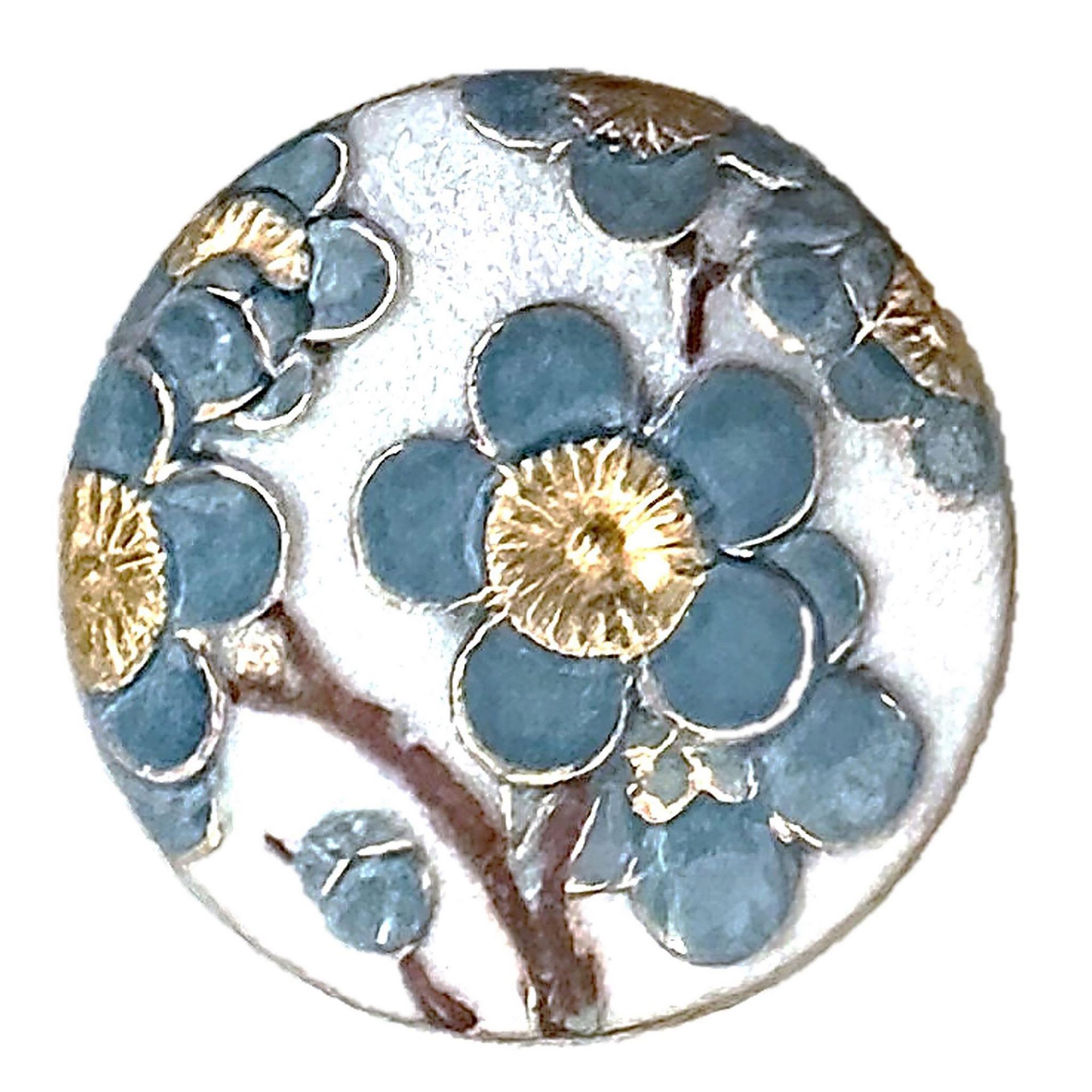 A small card of division three ceramic buttons - Bild 4 aus 5