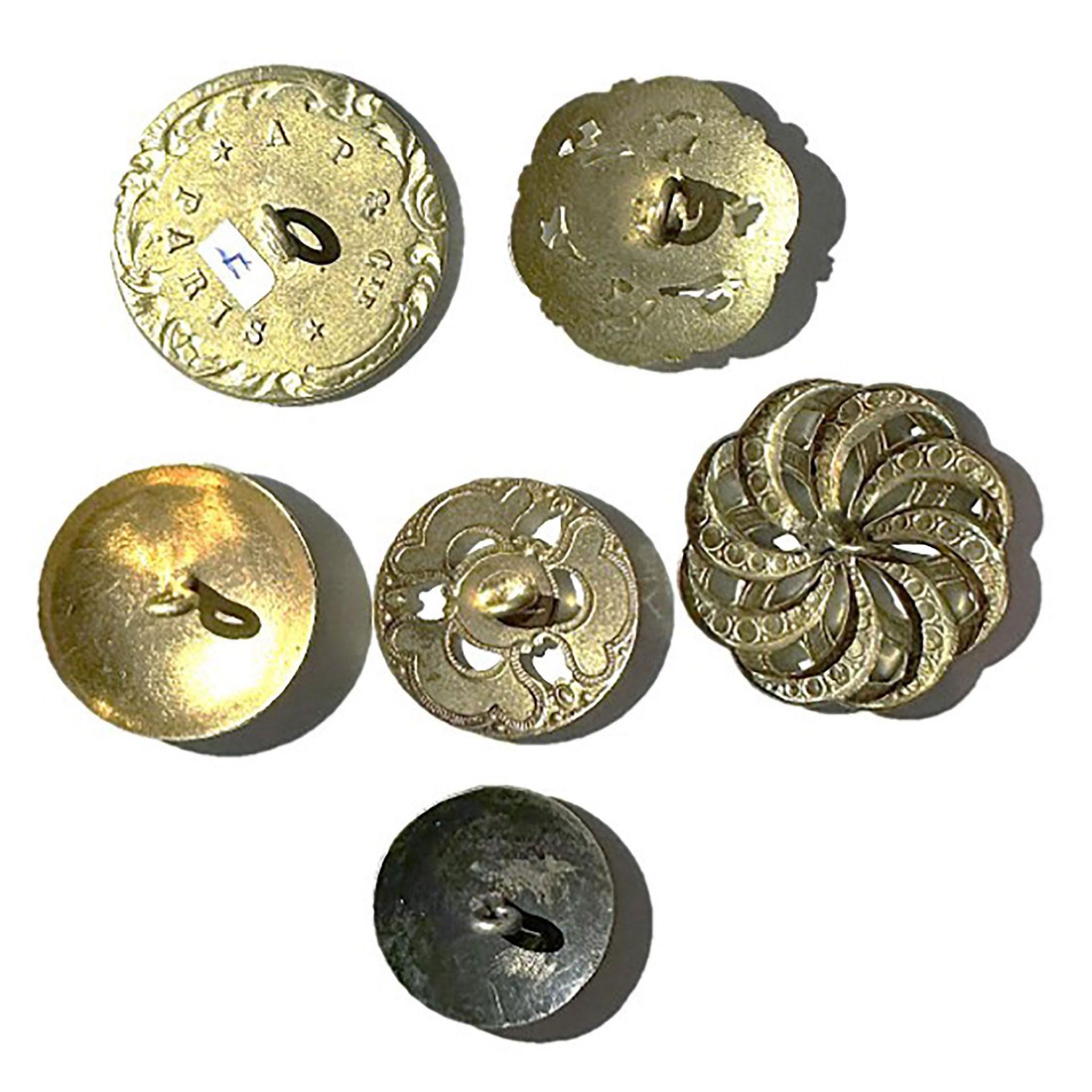 A small card of division one enamel buttons - Image 8 of 8