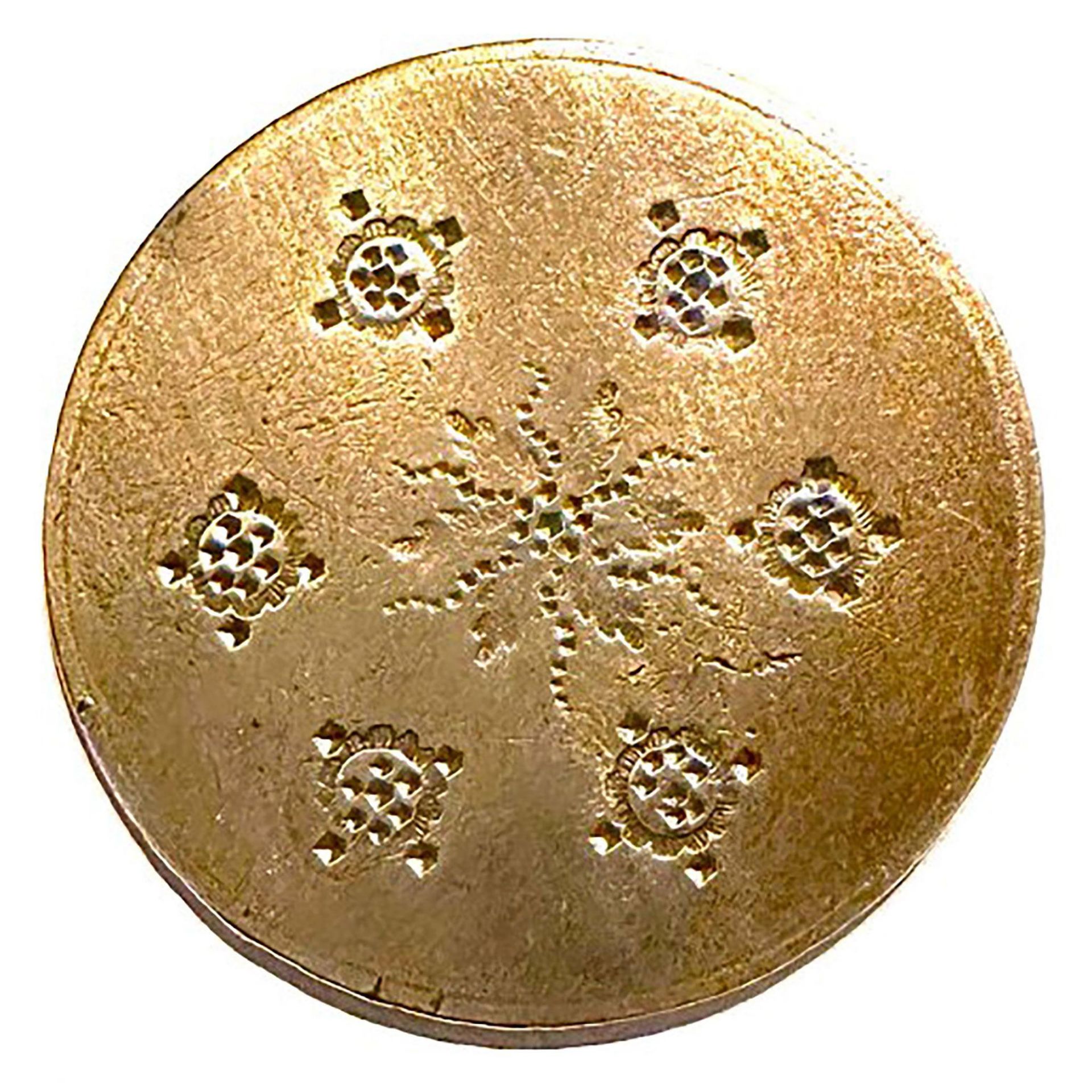 A small card of division one early copper buttons - Bild 2 aus 5