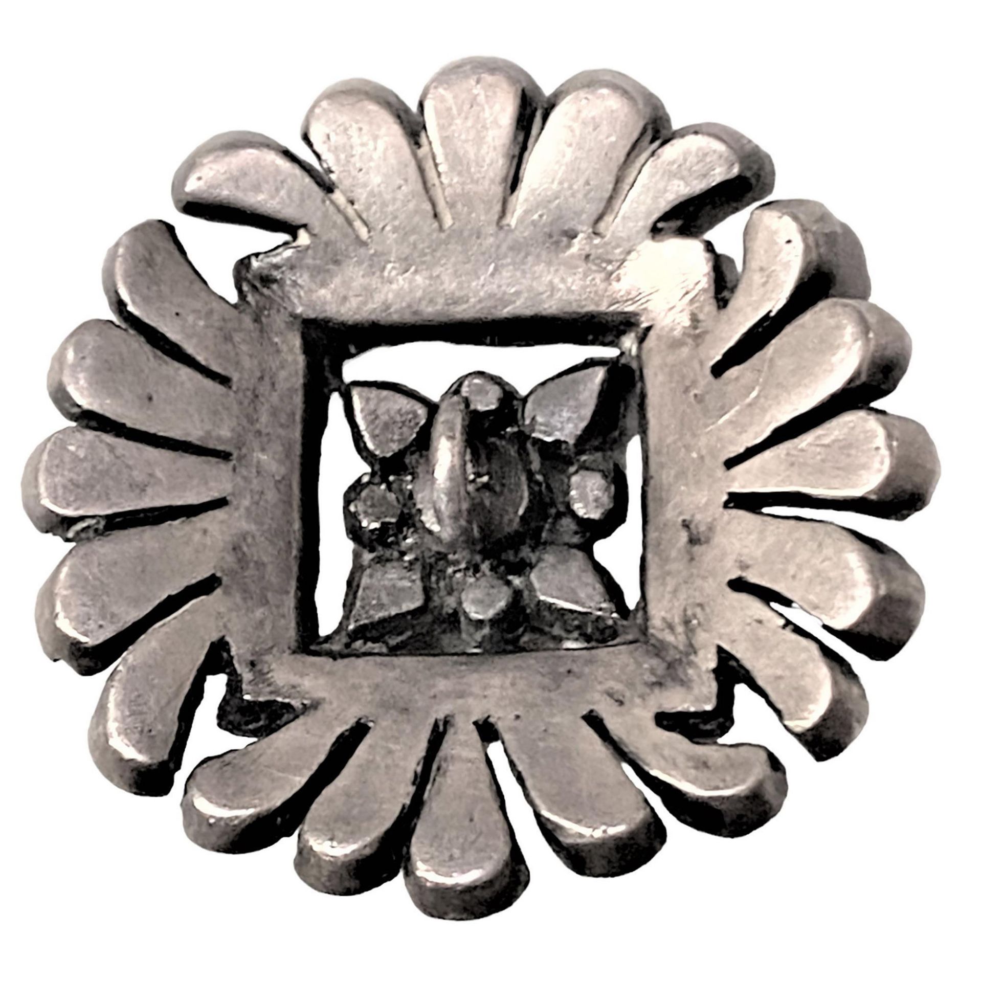 A division one jeweled and marcasite trimmed button - Image 2 of 2