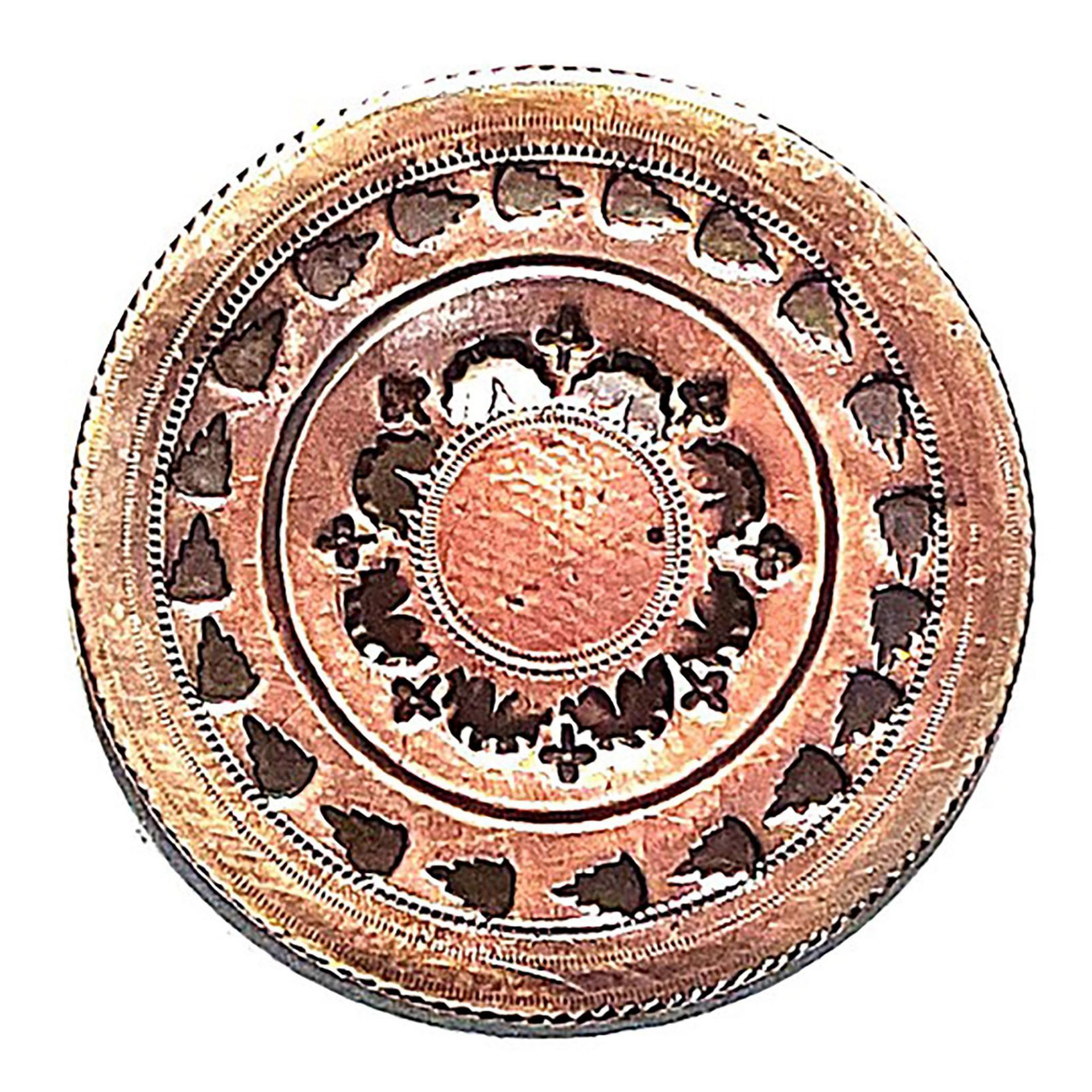 A small card of division one copper buttons - Image 3 of 4