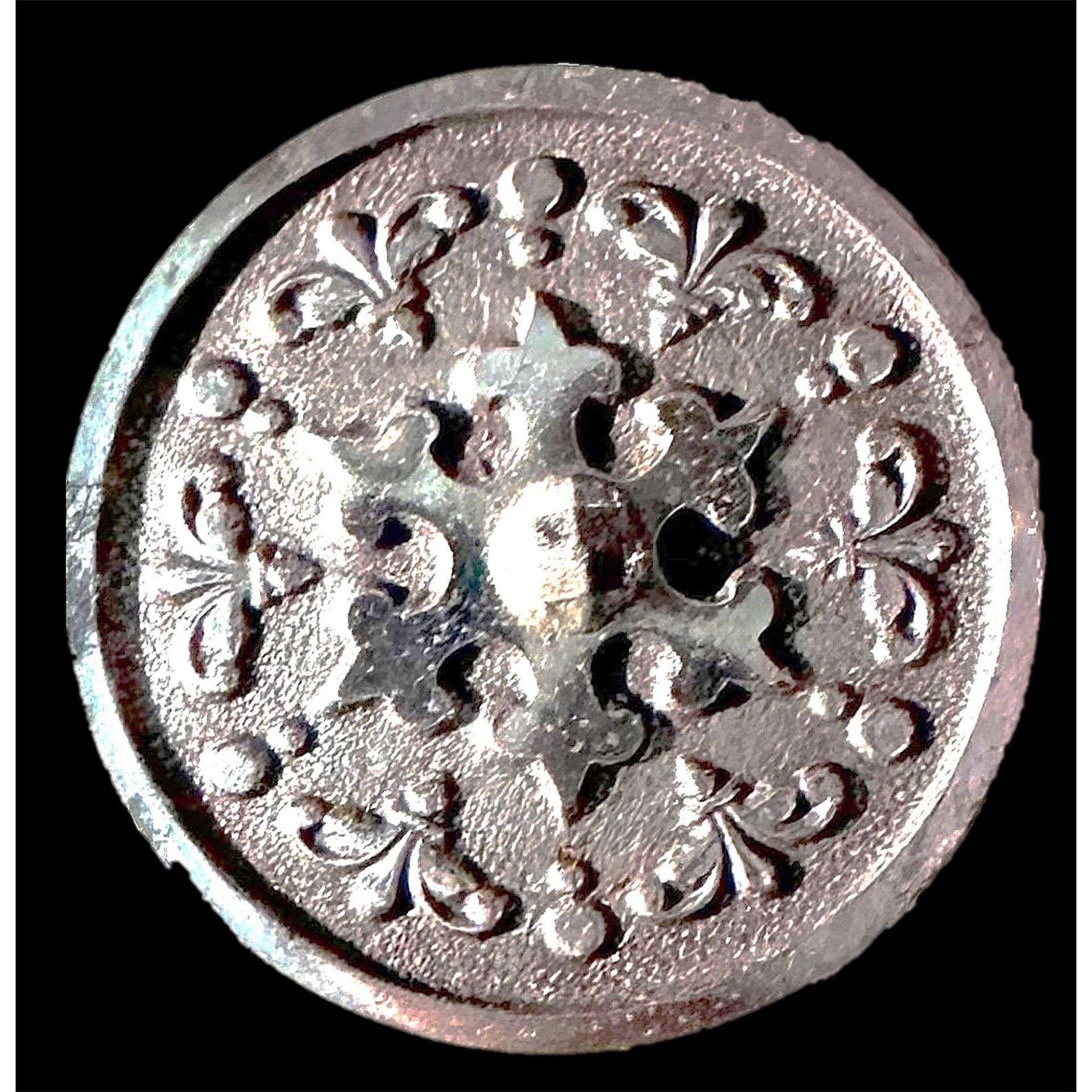 A partial card of division one steel buttons - Bild 4 aus 4