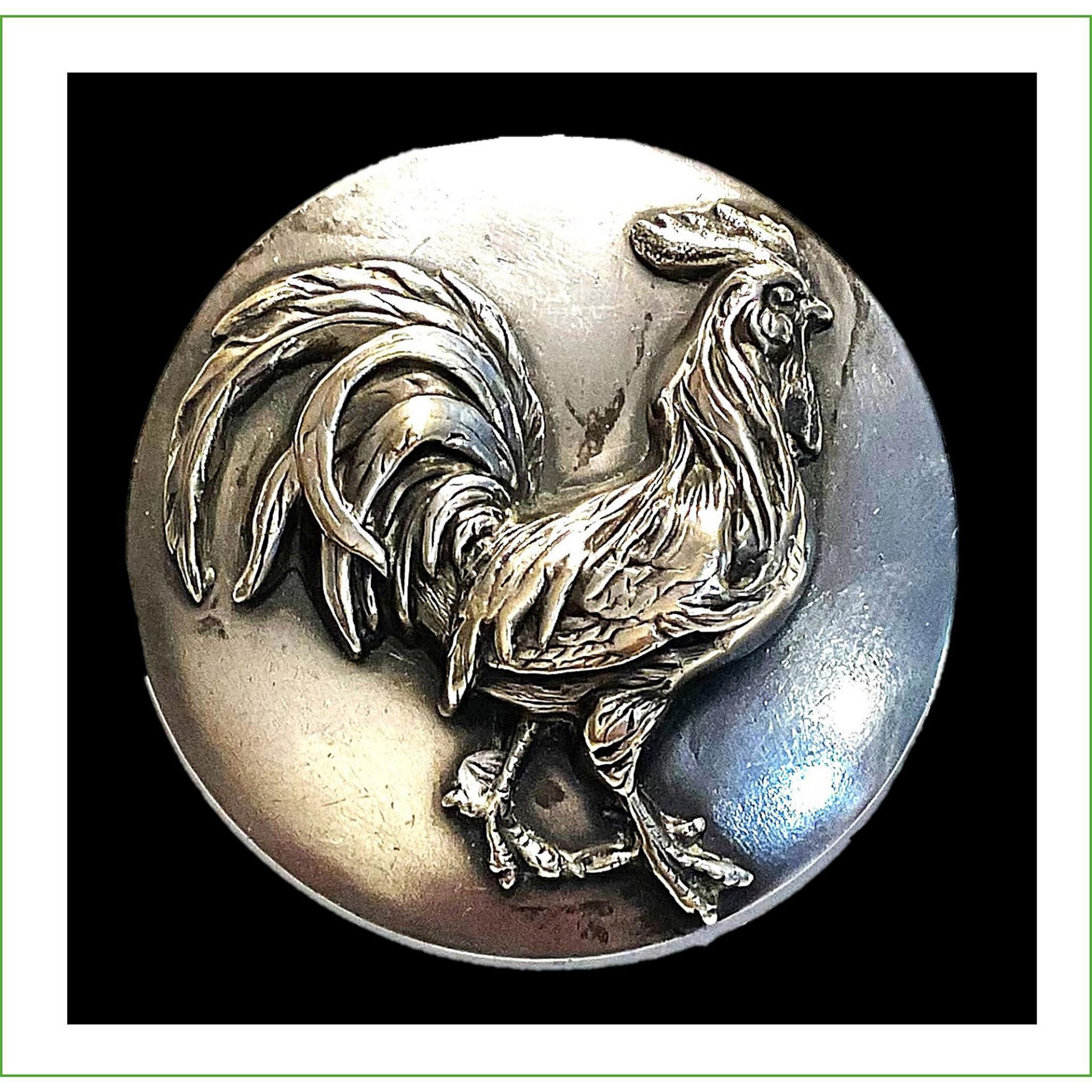 A division one full bodied rooster button - Image 2 of 3