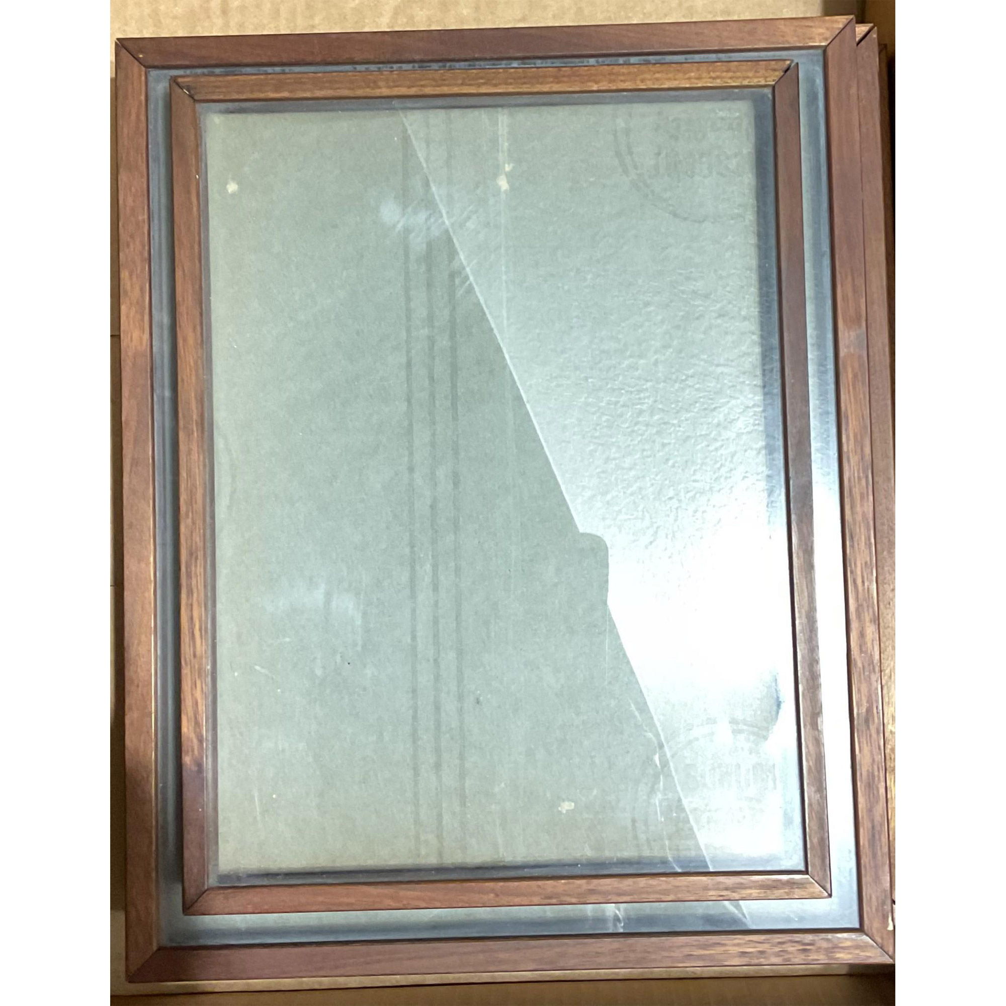 A box of BIGGER shadow box wood frames - Image 3 of 3