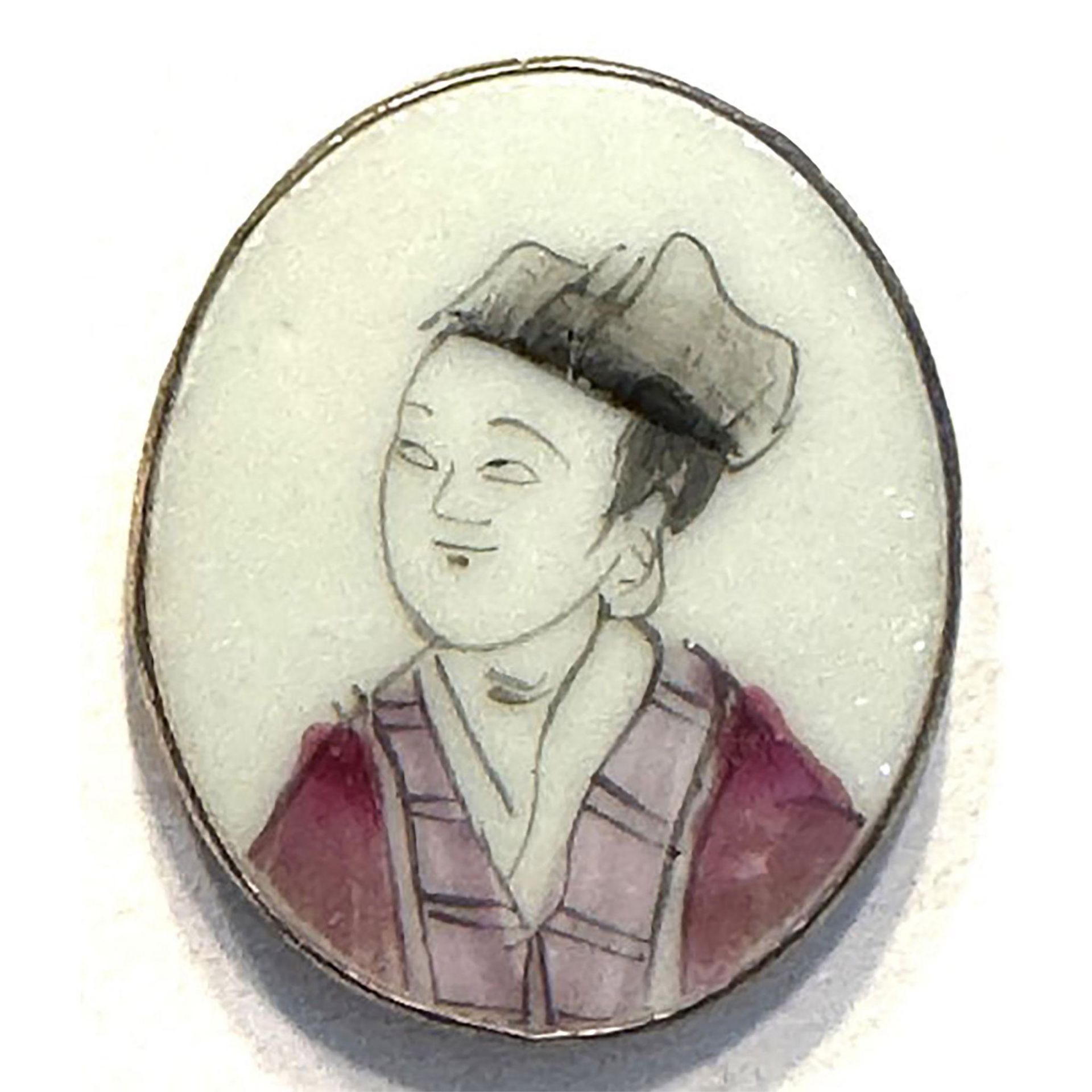 A small card of division three buttons from China - Bild 3 aus 5