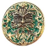 A division three "Green Man" button