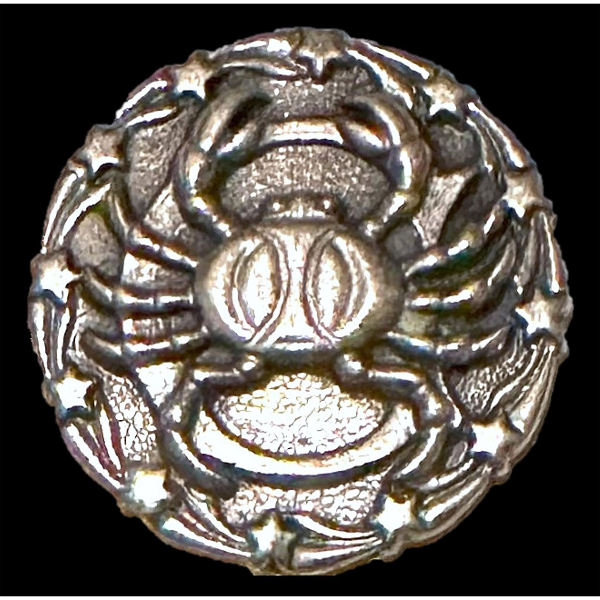 A small card of division one silver buttons - Image 2 of 6