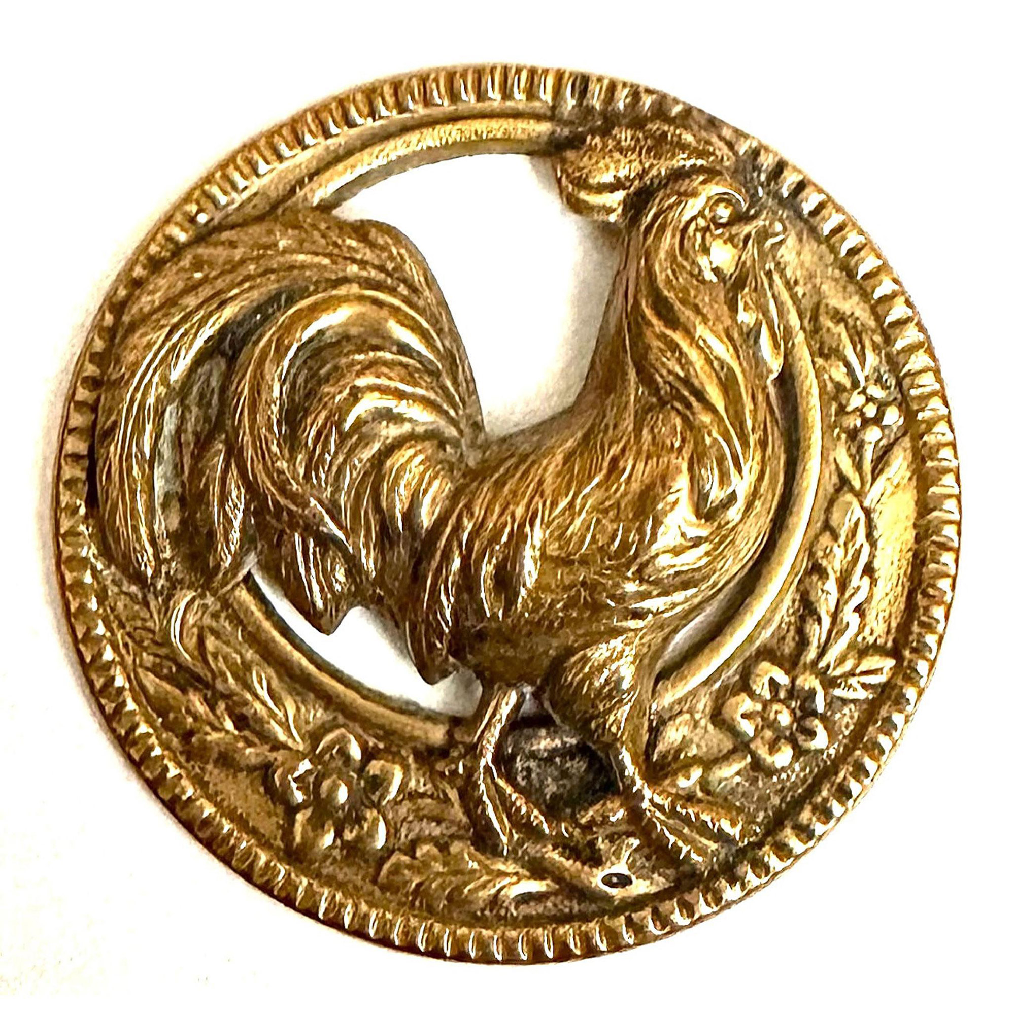 A small card of division one Rooster buttons - Bild 4 aus 6