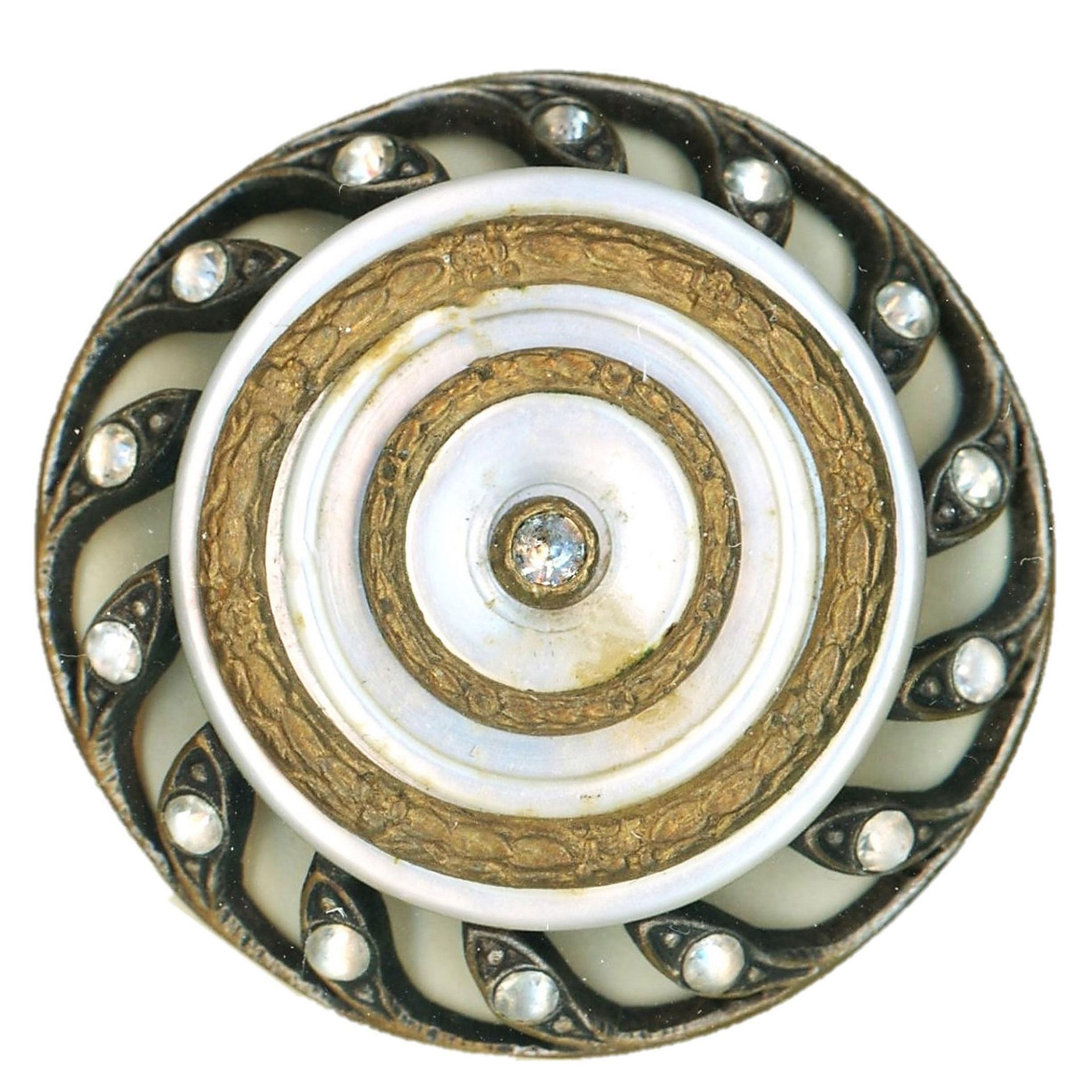 A small card of division one pearl buttons - Image 3 of 4