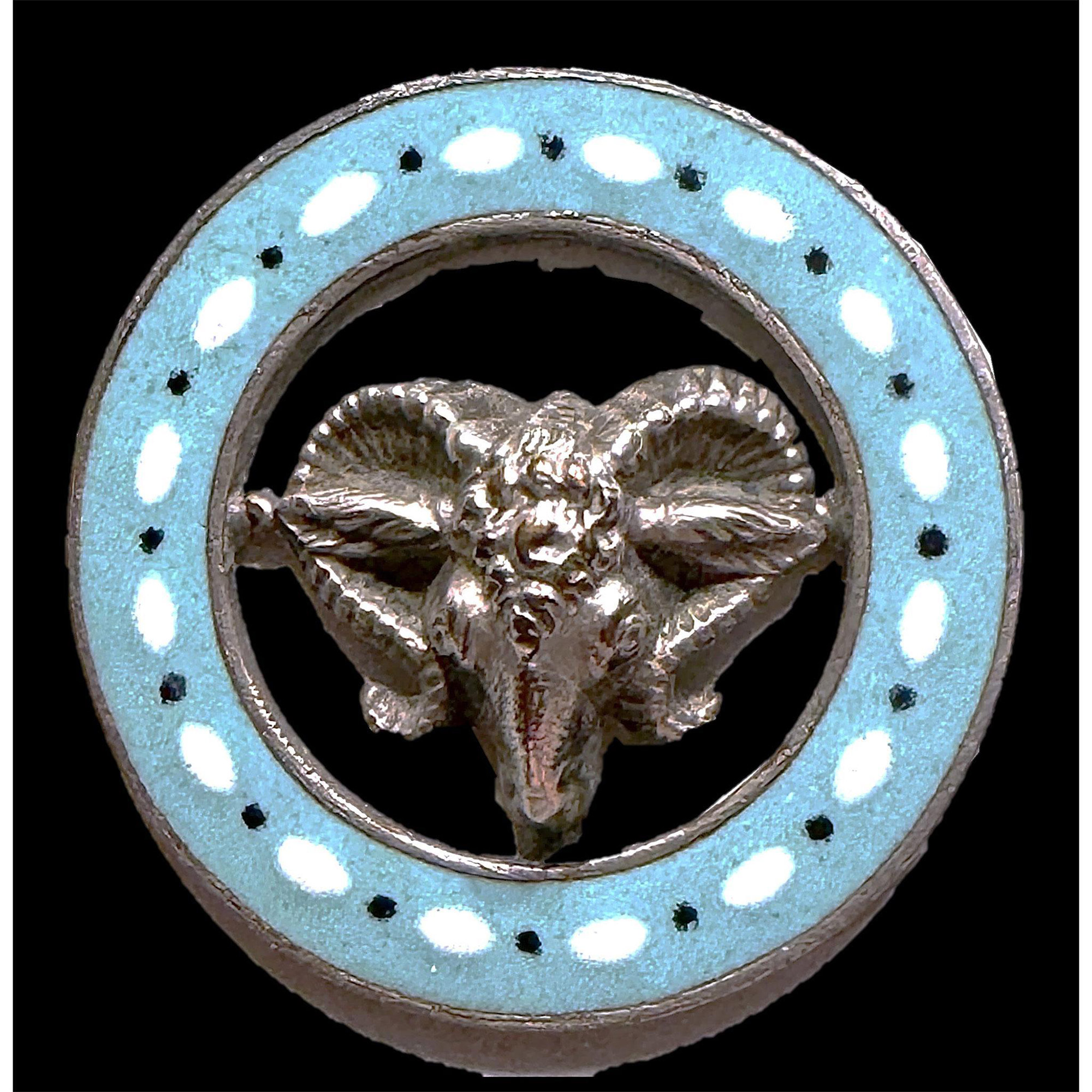 A small card of division one enamel buttons - Image 2 of 5