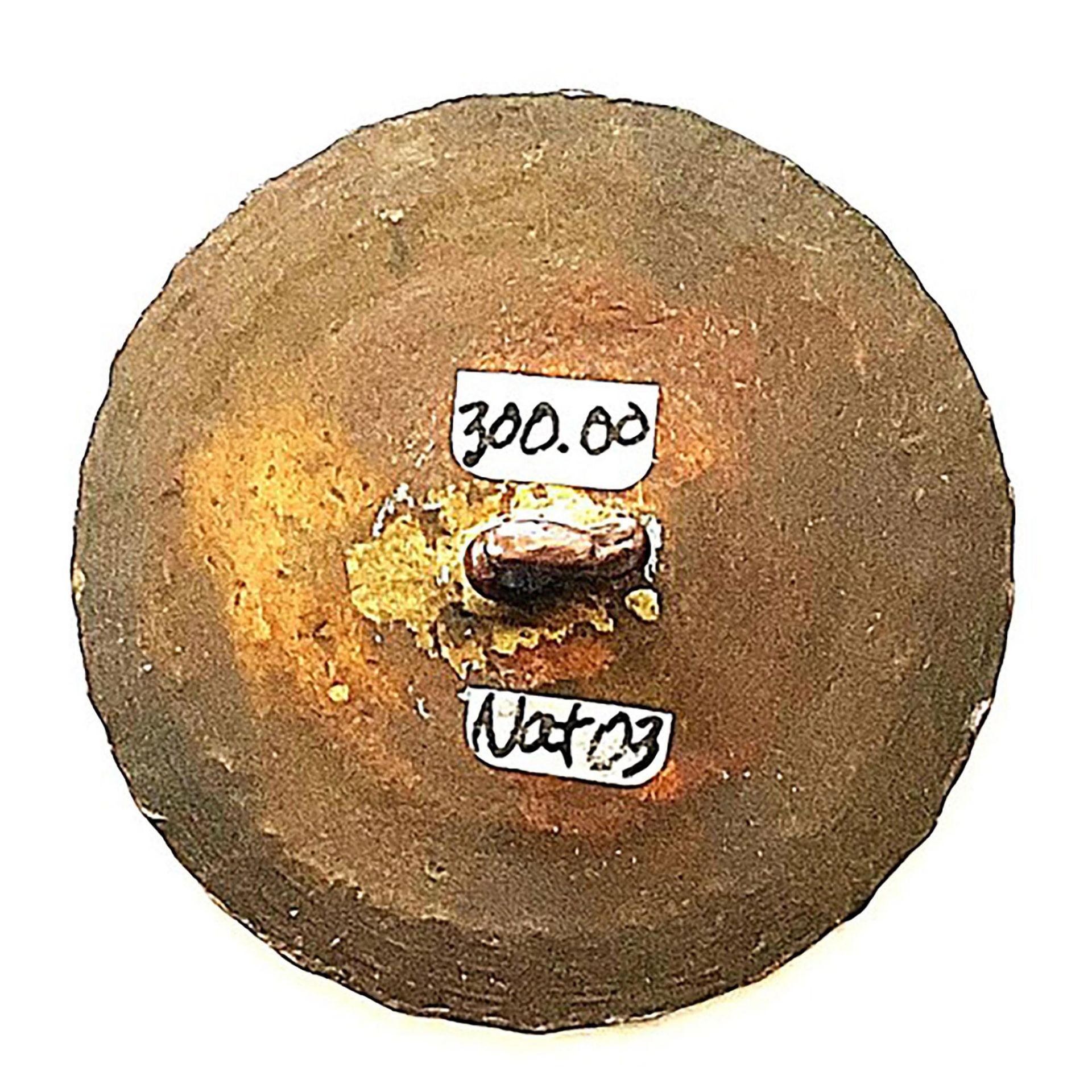 A division one copper pictorial button - Bild 2 aus 2